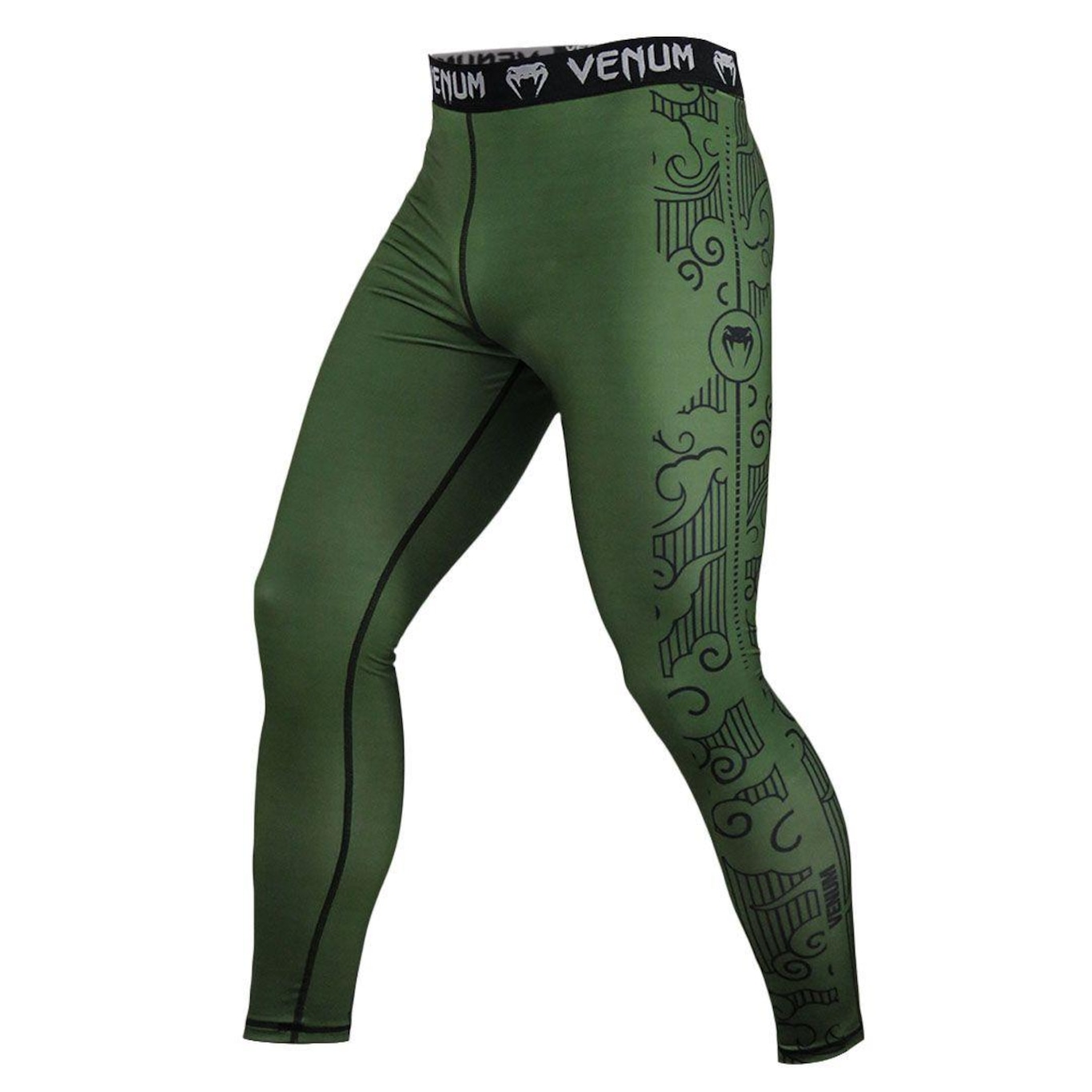 Calça de Compressão Venum Dragon Army - Masculina - Foto 1