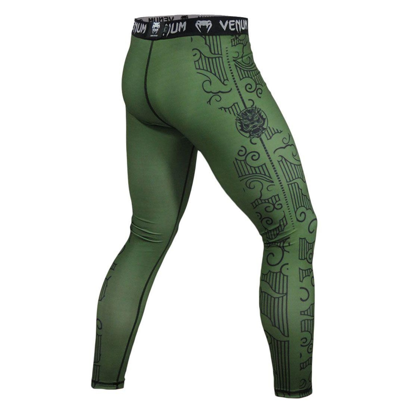 Calça de Compressão Venum Dragon Army - Masculina - Foto 2