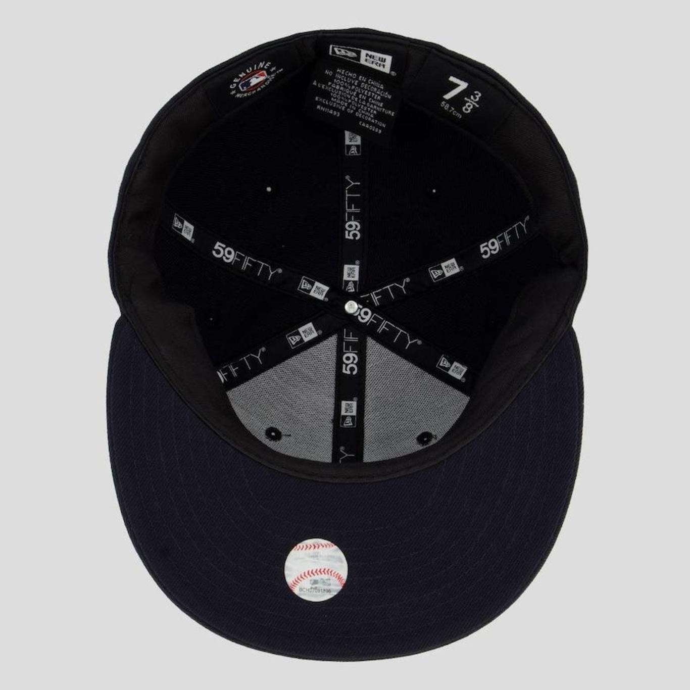 Boné New Era mlb New York Yankees 5950 - Fechado - Adulto - Foto 4