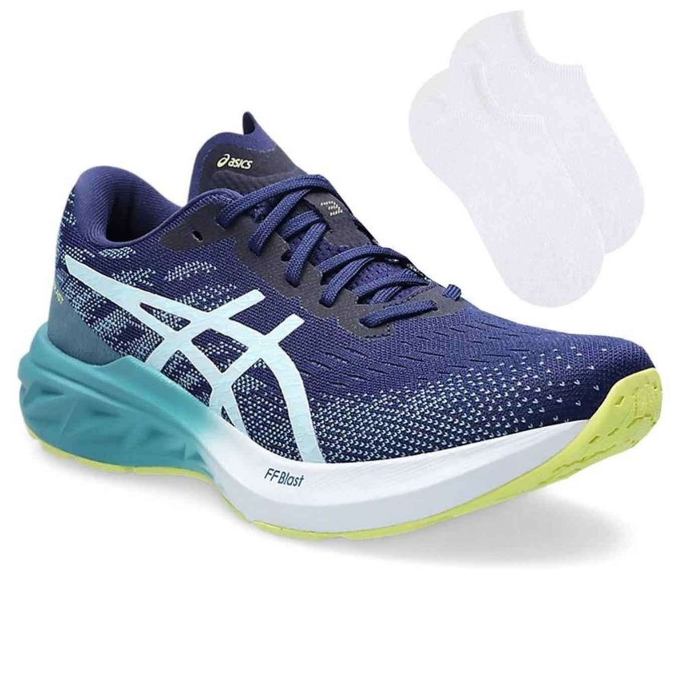 Tênis Asics Dynablast 3 + Par de Meia - Feminino - Foto 1