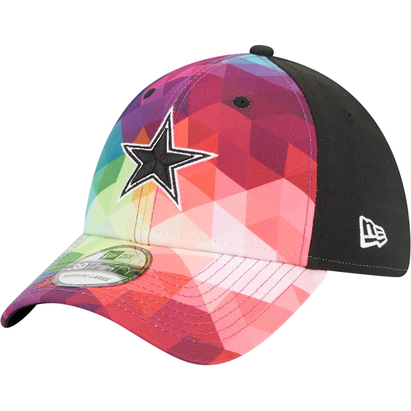 Boné New Era 39Thirty Stretch Fit NFL Crucial Catch 2023 Dallas Cowboys - Fechado - Masculino - Foto 2