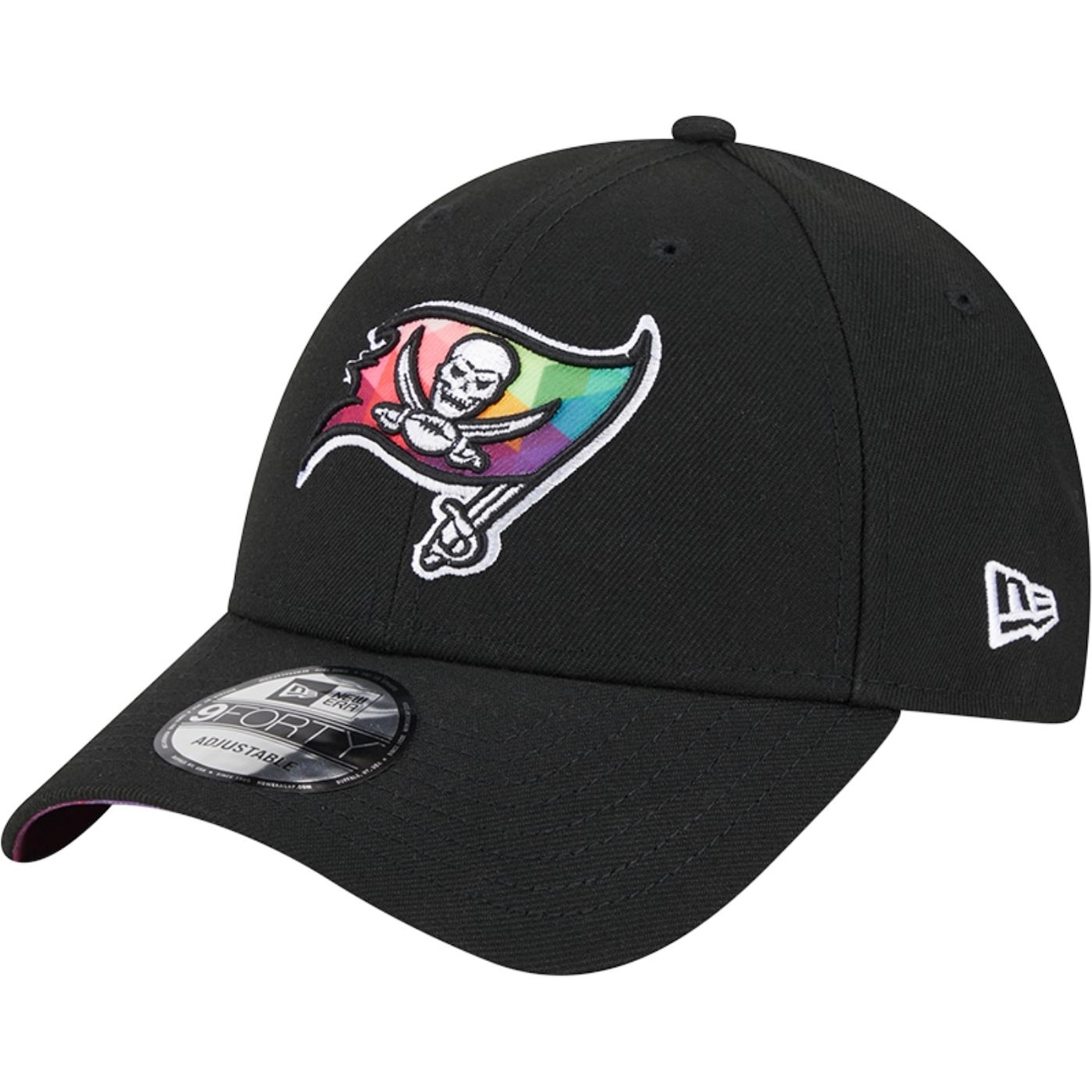 Boné New Era 9Forty NFL Crucial Catch 2023 Tampa Bay Buccaneers - Snapback - Masculino - Foto 2