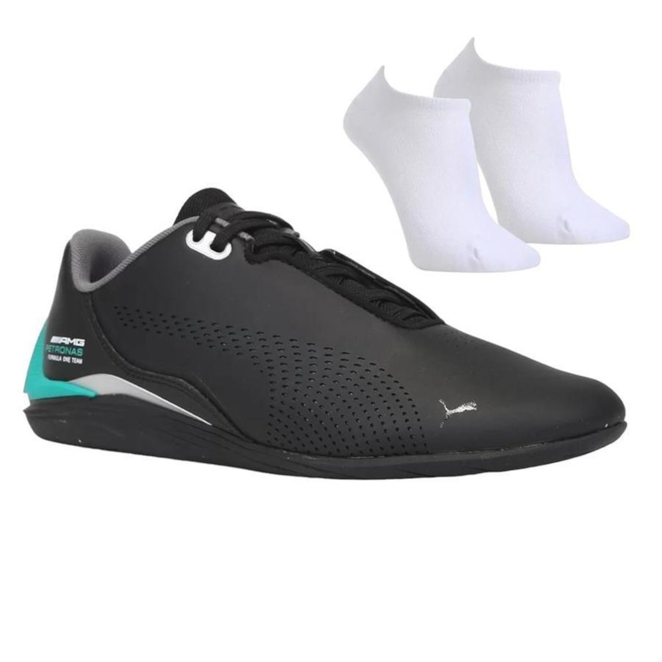 Tênis Puma Mercedes F1 + 1 Par de Meias - Masculino - Foto 1