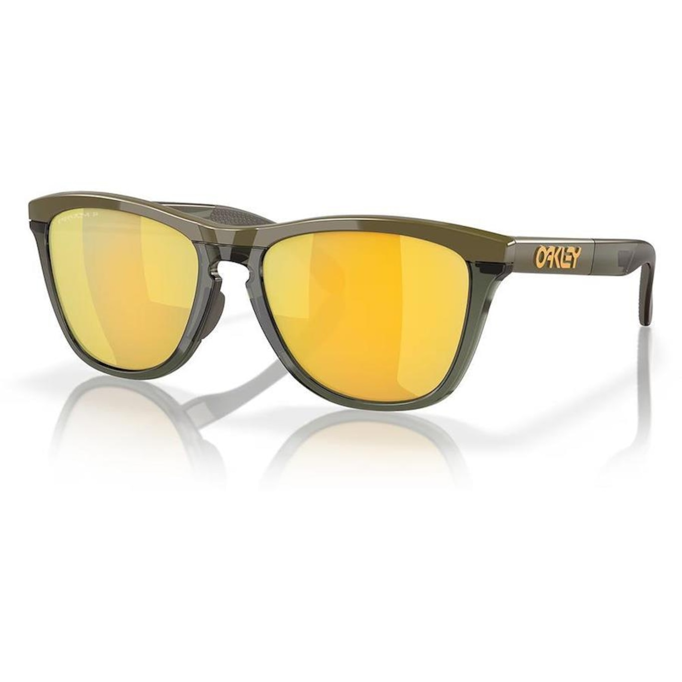 Óculos de Sol Unissex Oakley Frogskins Dark Brush 0855 - Foto 1