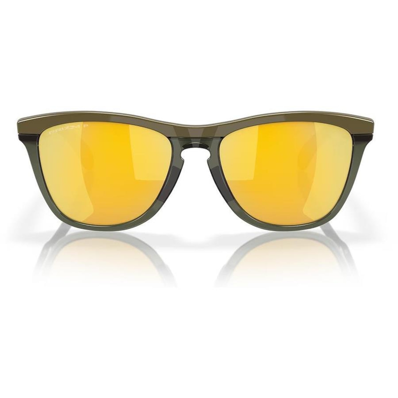 Óculos de Sol Unissex Oakley Frogskins Dark Brush 0855 - Foto 4