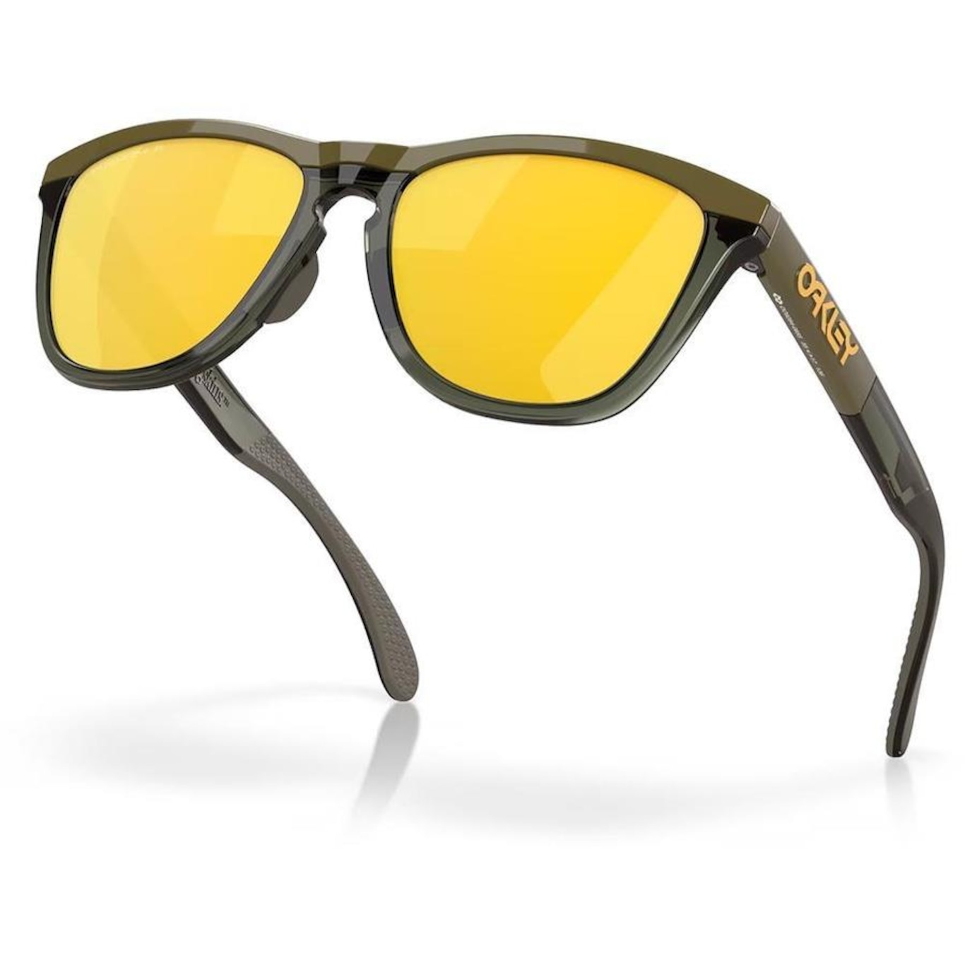 Óculos de Sol Unissex Oakley Frogskins Dark Brush 0855 - Foto 5