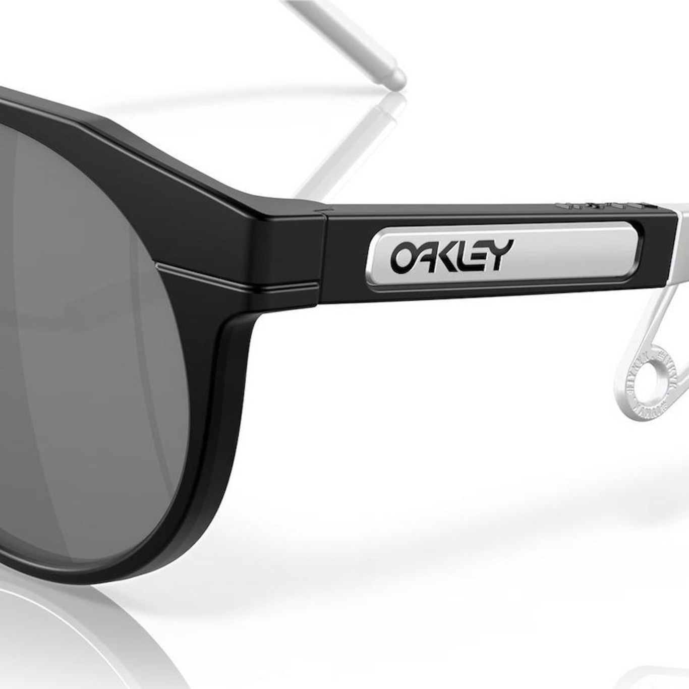 Óculos de Sol Oakley Hstn Metal Matte Black Prizm Black - Foto 3