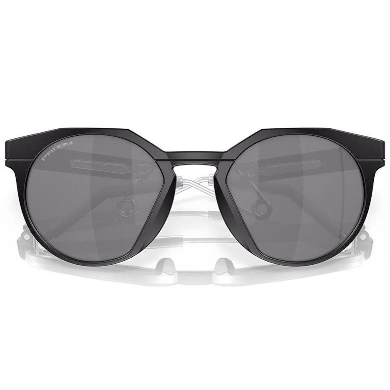 Óculos de Sol Oakley Hstn Metal Matte Black Prizm Black - Foto 5