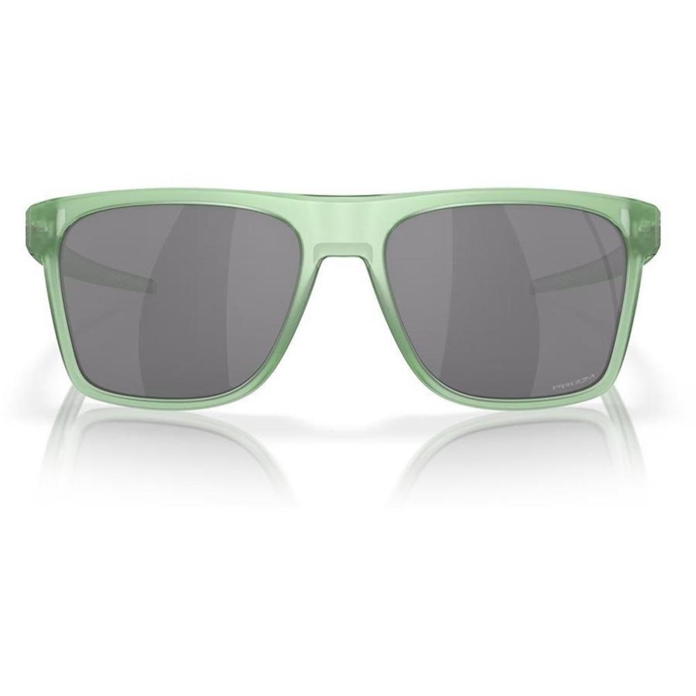 Óculos de Sol Unissex Oakley Leffingwell Matte Jade Prizm - Foto 4