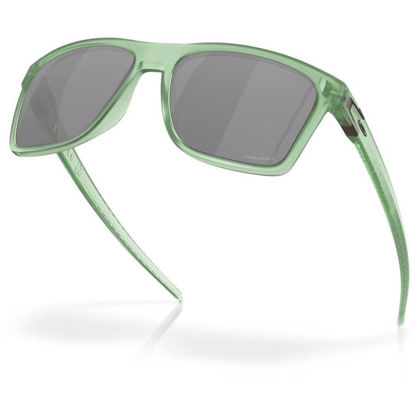 Óculos de Sol Unissex Oakley Leffingwell Matte Jade Prizm - Foto 5