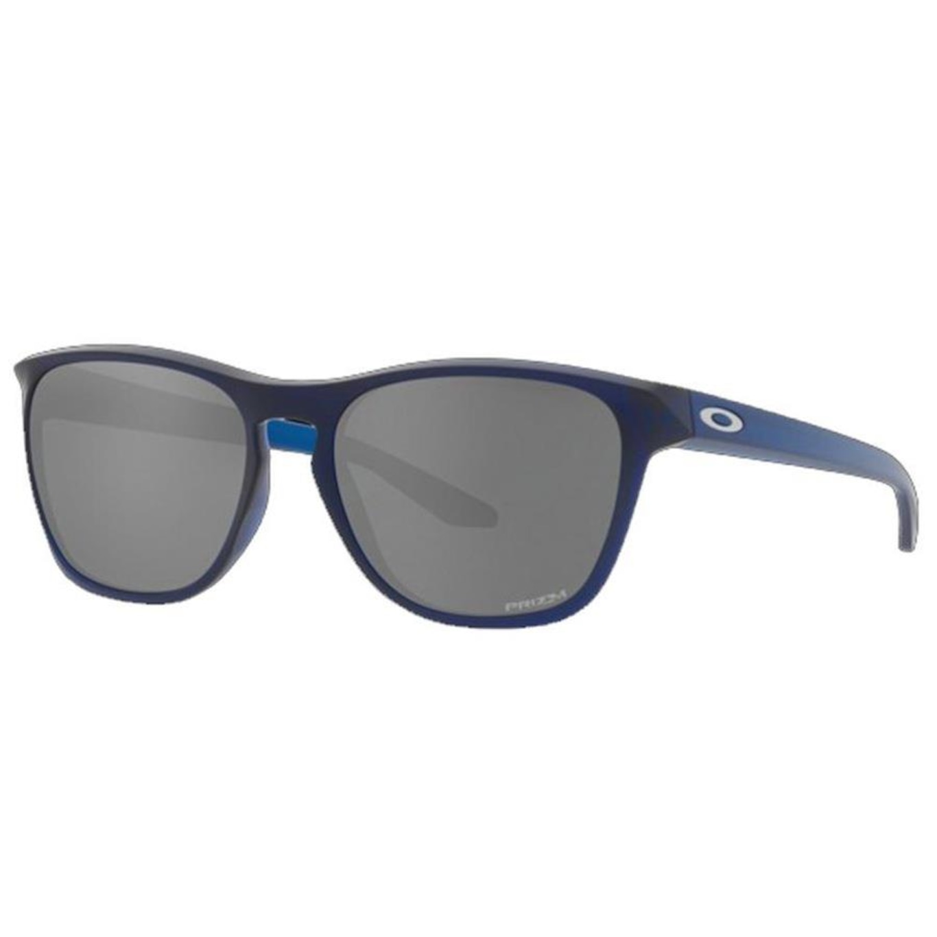 Óculos de Sol Oakley Manorburn Matte Trans Blue Prizm Black - Foto 1