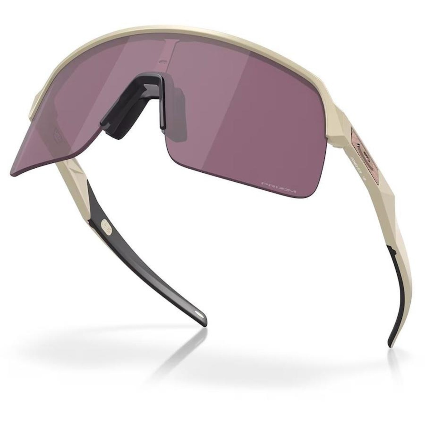 Óculos de Sol Unissex Oakley Sutro Lite Matte Sand Prizm Road - Foto 5