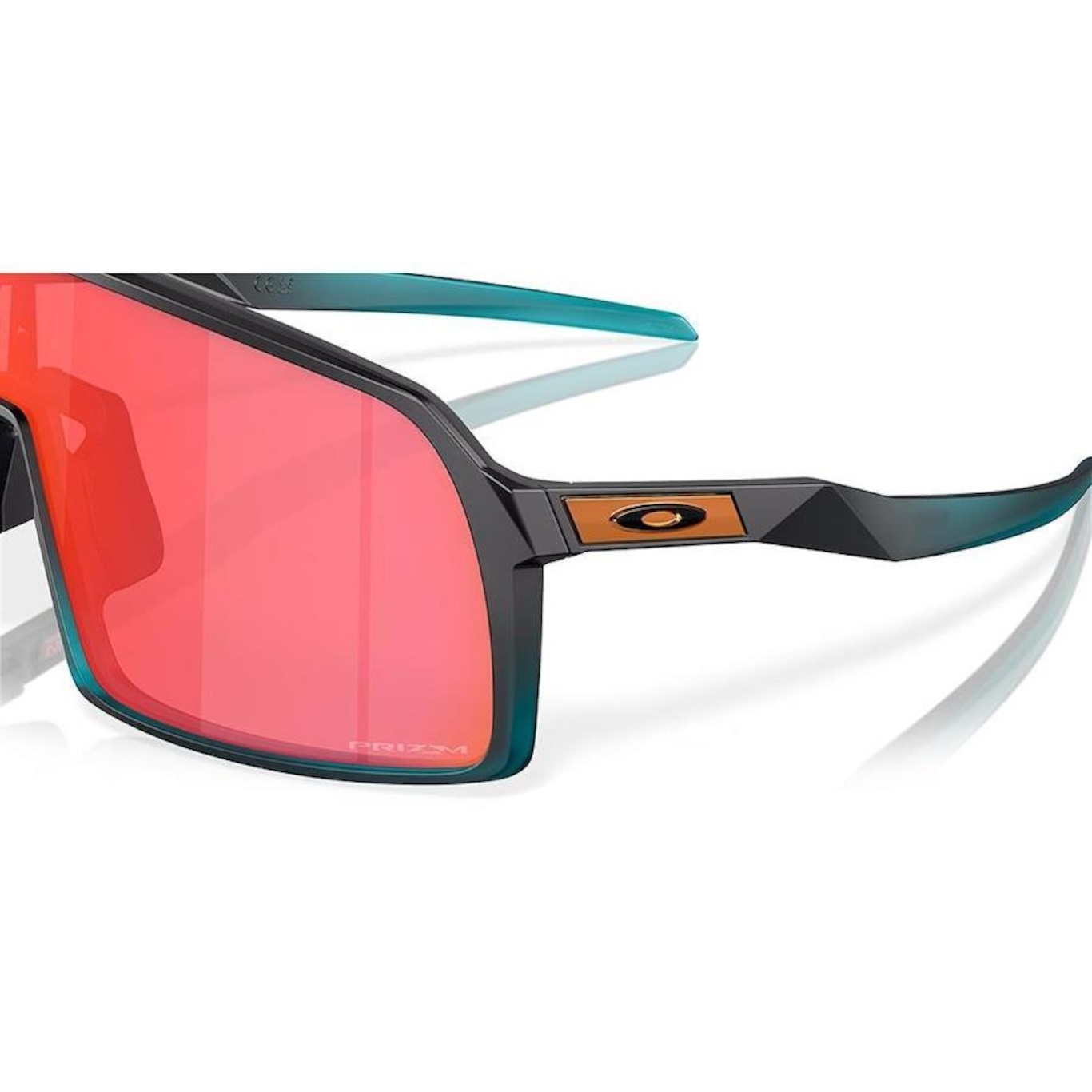 Óculos de Sol Unissex Oakley Sutro Matte Balsam Fade A637 - Foto 6