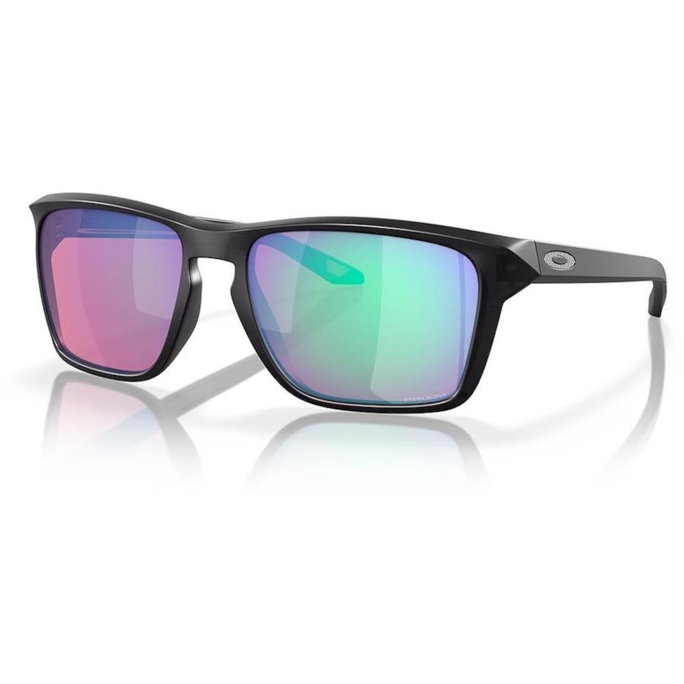 Óculos de Sol Unissex Oakley Sylas Matte Ink Prizm Golf - Foto 1