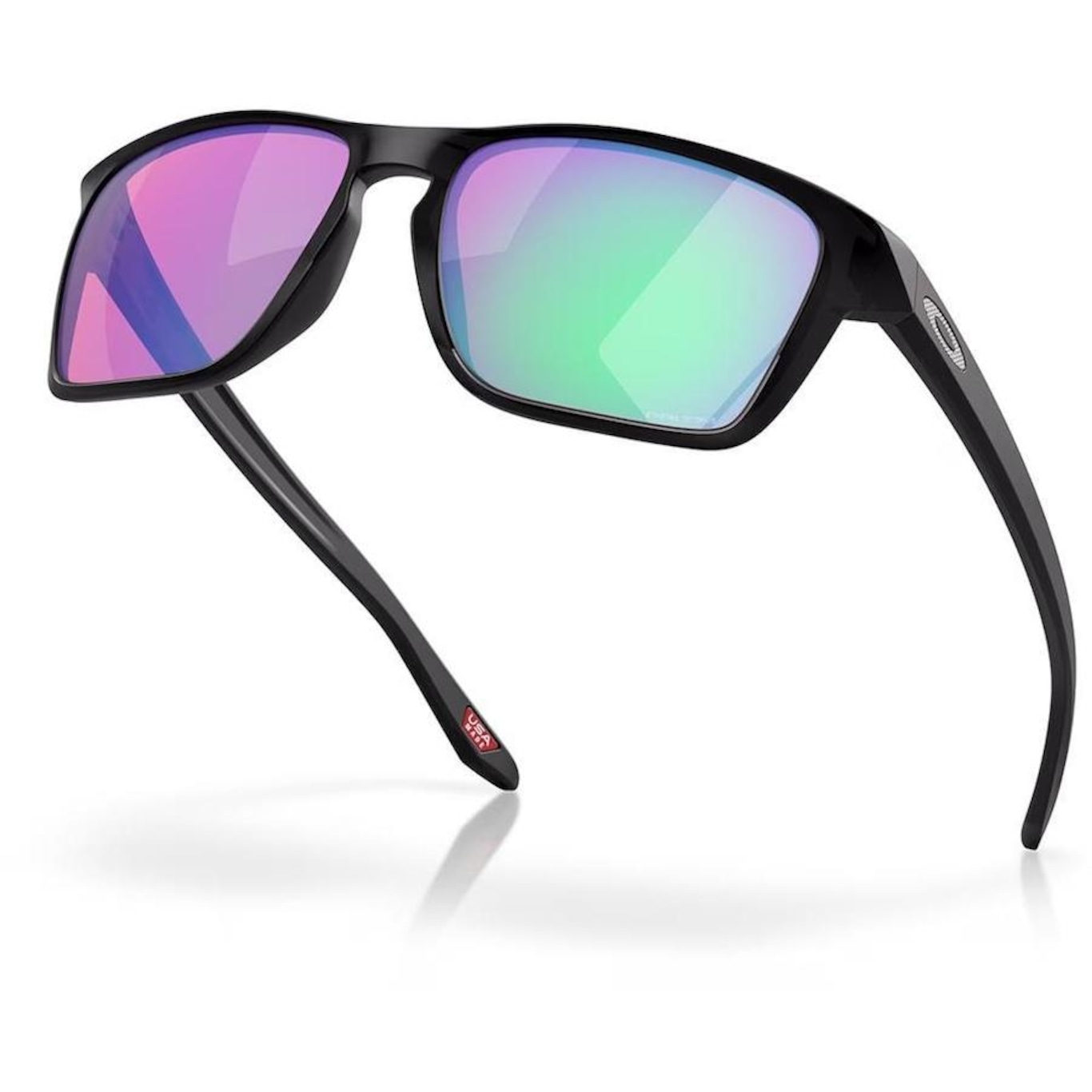 Óculos de Sol Unissex Oakley Sylas Matte Ink Prizm Golf - Foto 5