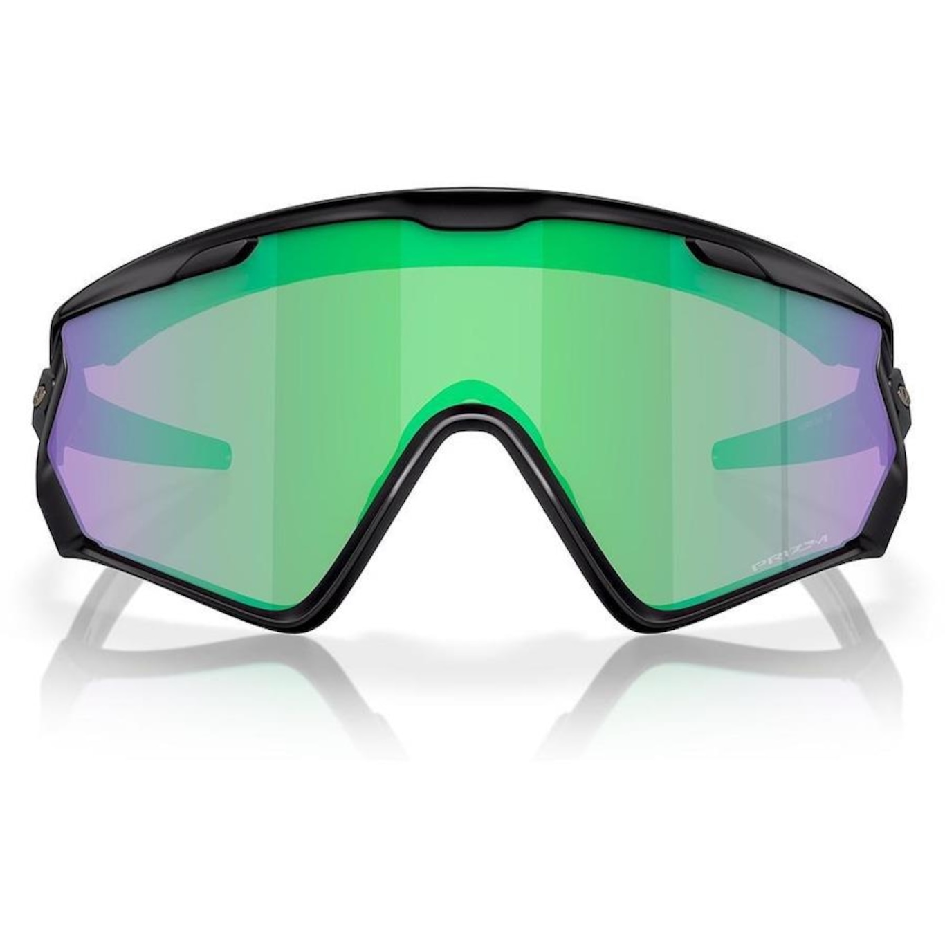 Óculos de Sol Unissex Oakley Wind Jacket 2.0 Matte 2845 - Foto 4