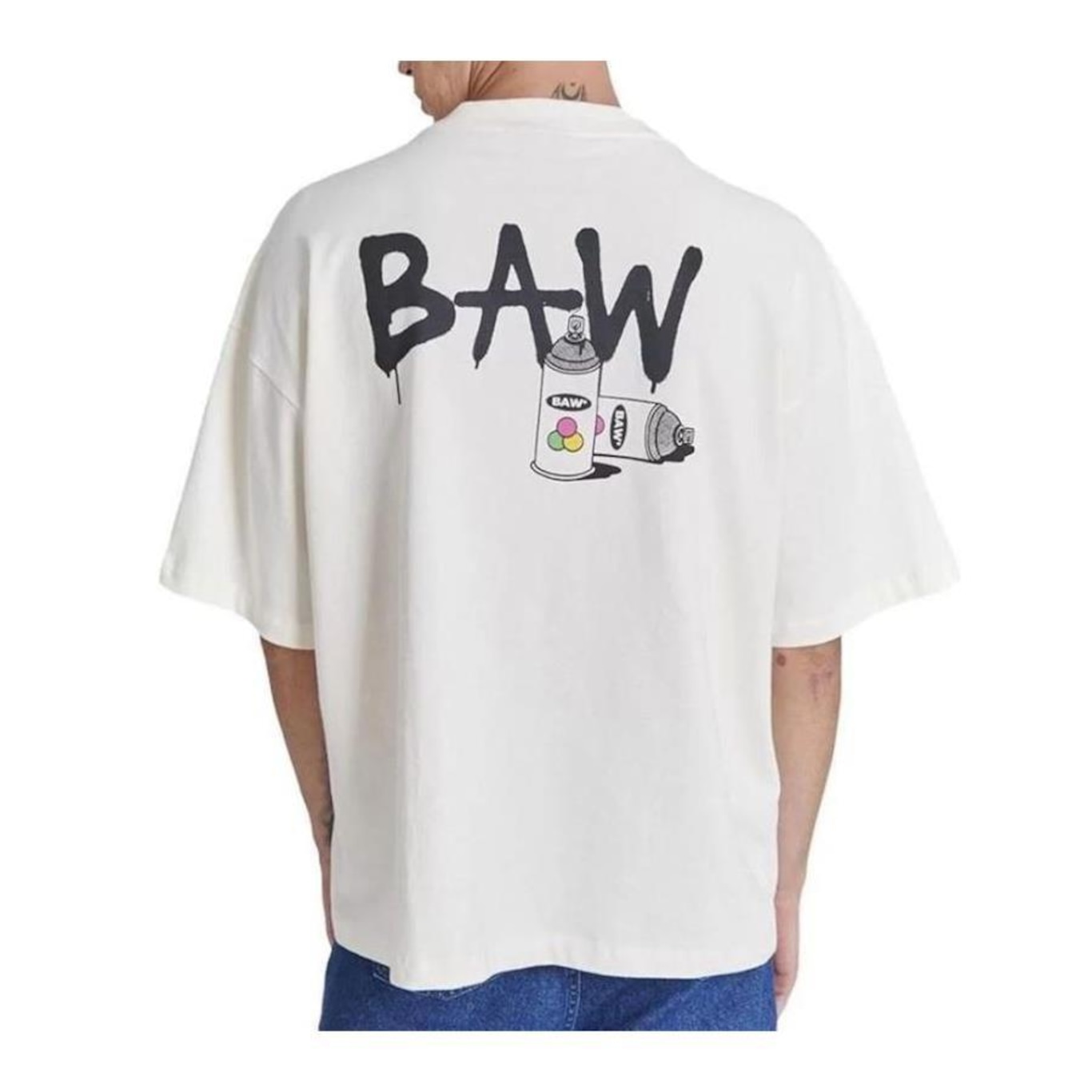 Camisa Baw Clothing New Over Tag Spray - Masculino - Foto 2