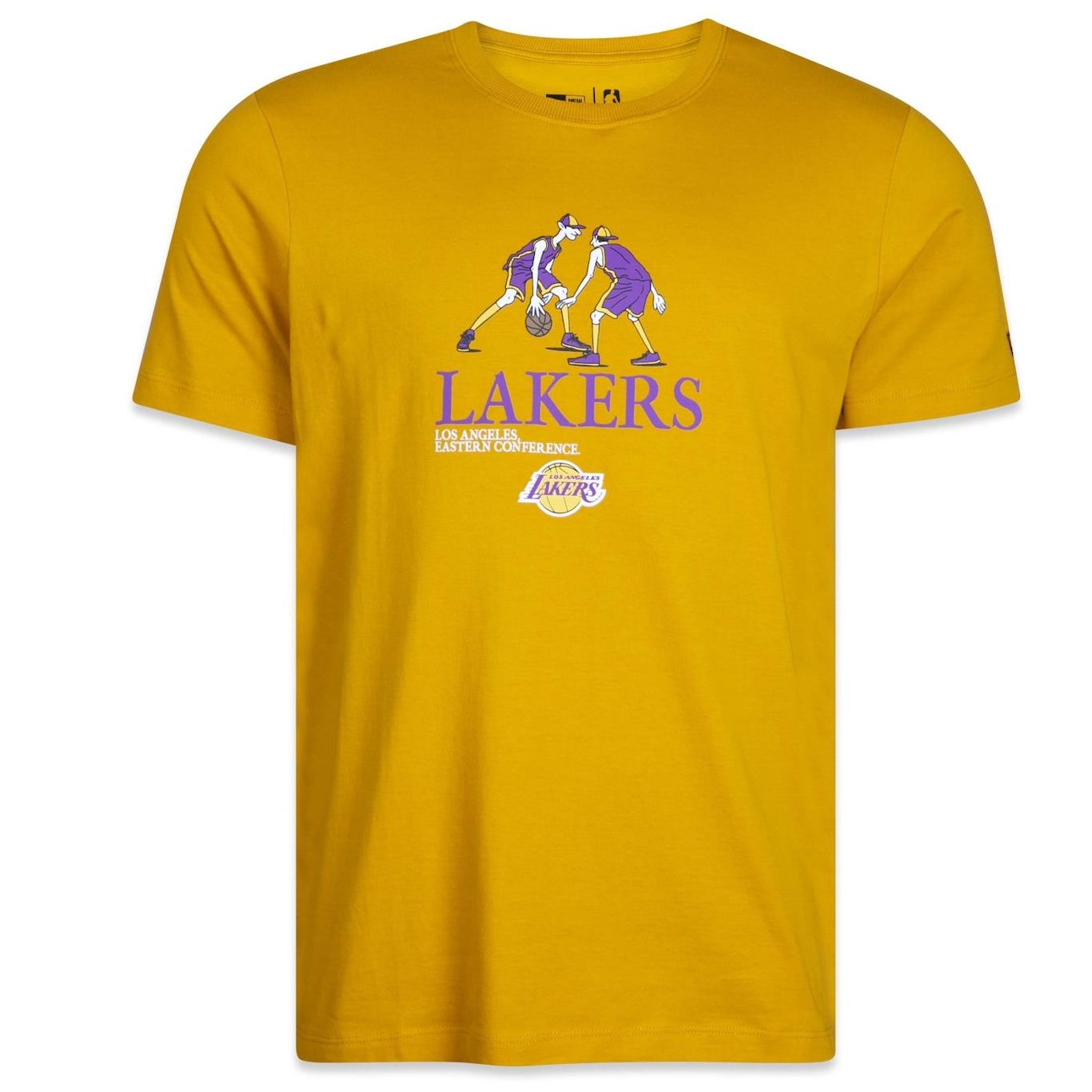 Camiseta New Era NBA Los Angeles Lakers Freestyle - Masculina - Foto 1