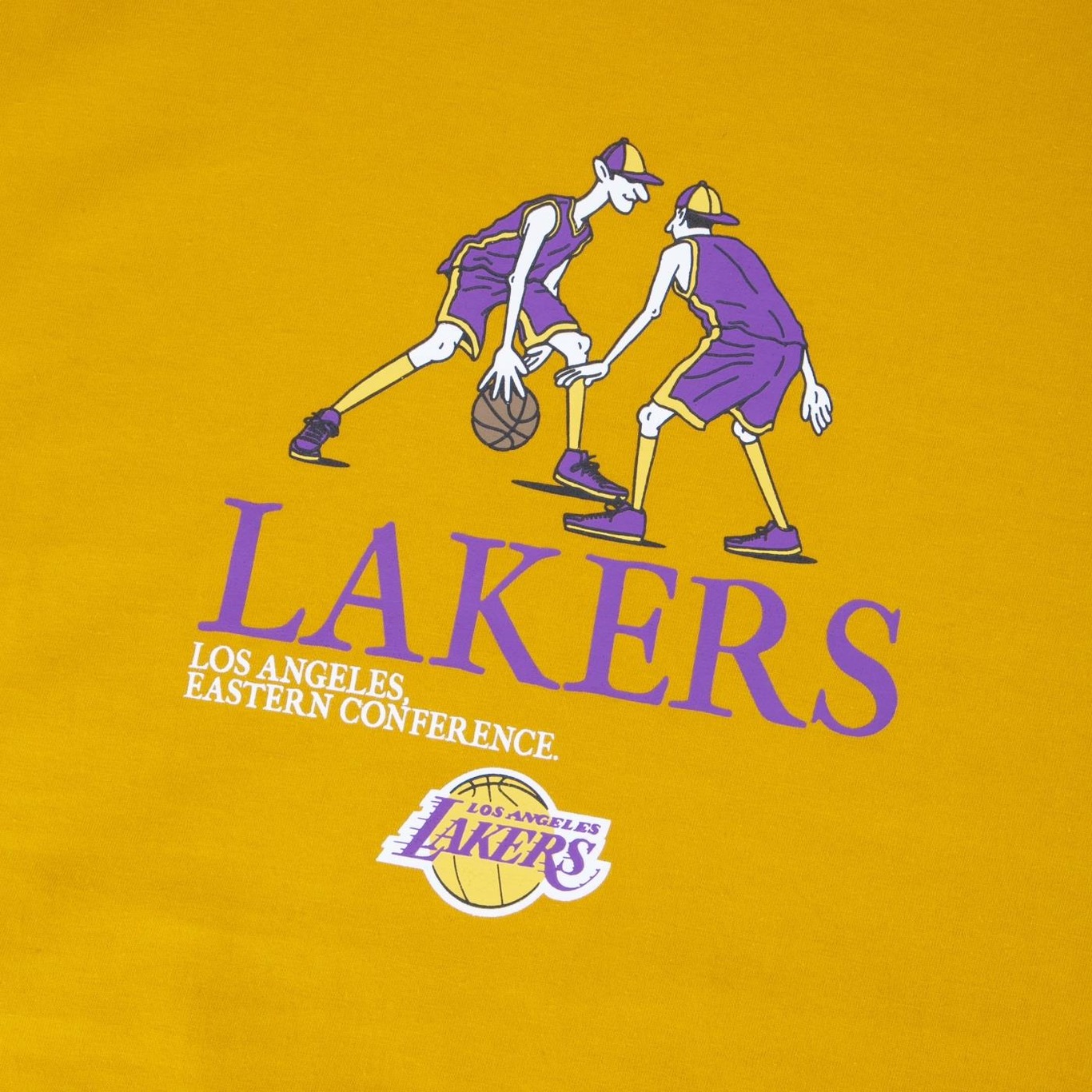 Camiseta New Era NBA Los Angeles Lakers Freestyle - Masculina - Foto 3