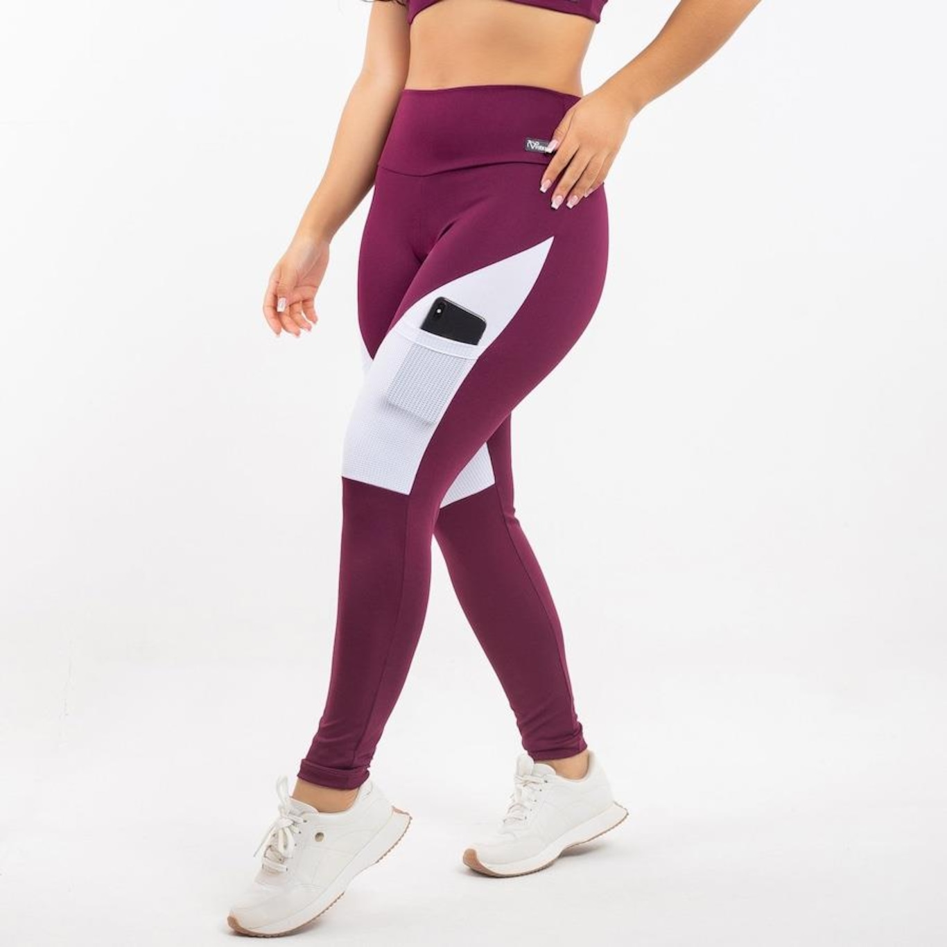 Calça Legging Academia Zero Transparencia com Bolso Viére - Foto 1