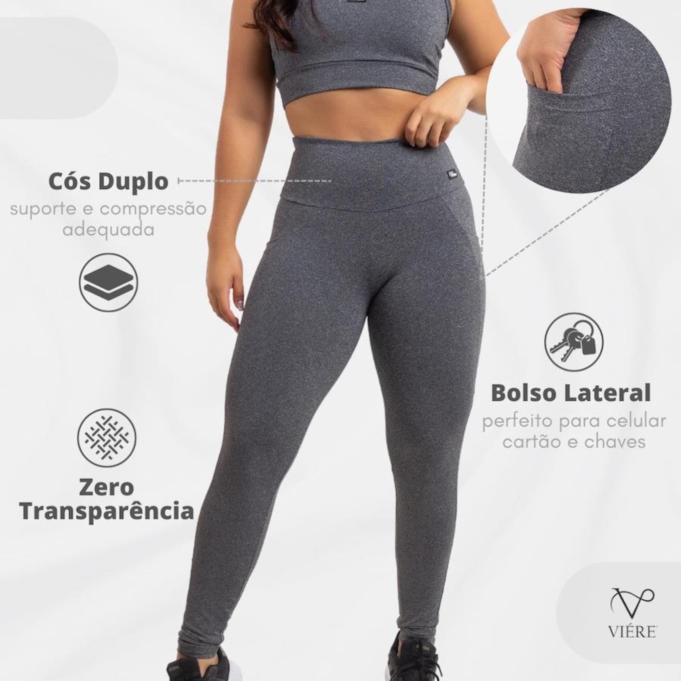 Calça Legging  Viére - Foto 3