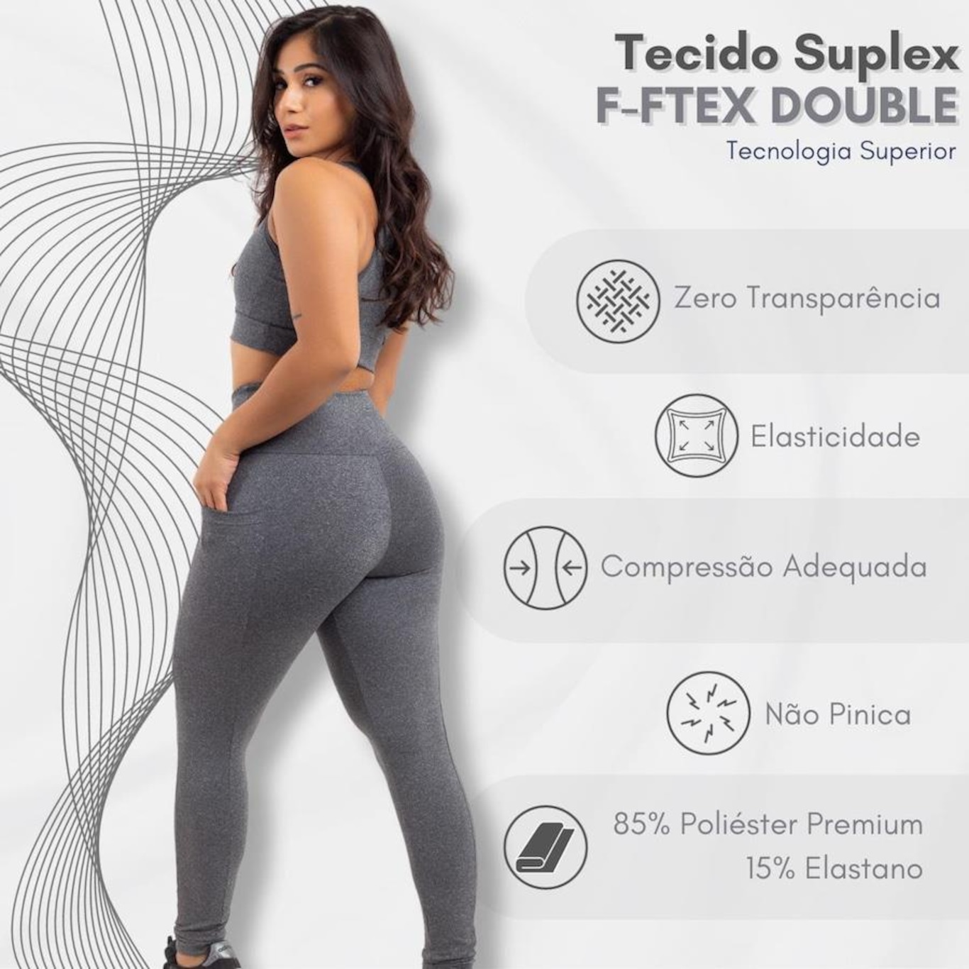 Calça Legging  Viére - Foto 4