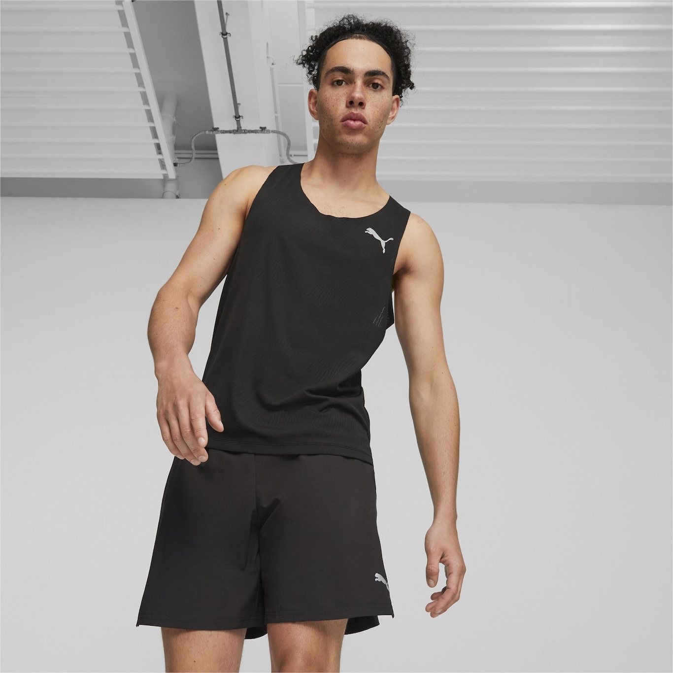 Camiseta Puma Ultraspun Running Singlet - Masculina - Foto 1