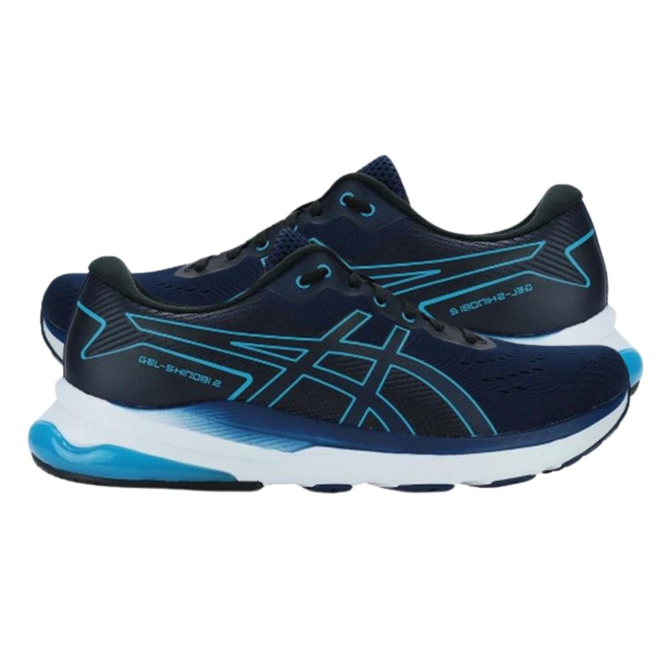 Kit Tênis Asics Gel-Shinobi 2 + Par de Meias - Masculino - Foto 2