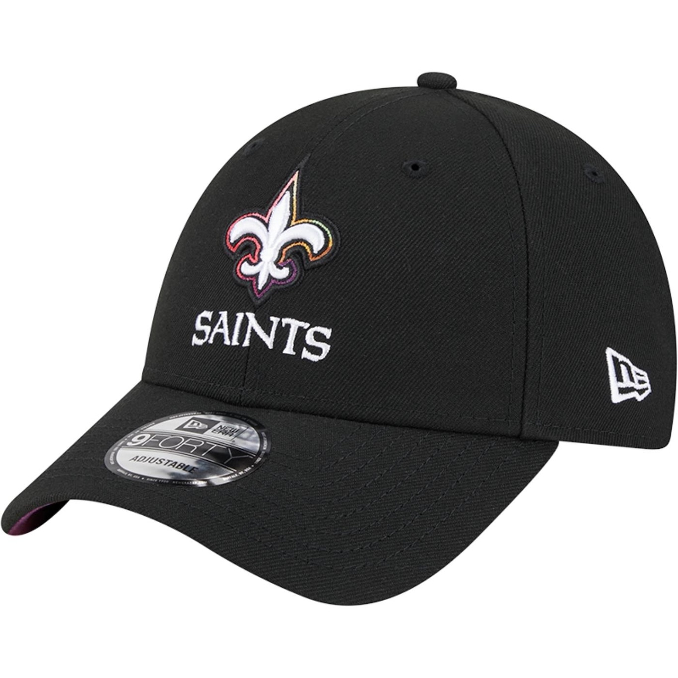 Boné New Era 9Forty NFL Crucial Catch 2023 New Orleans Saints - Snapback - Masculino - Foto 2