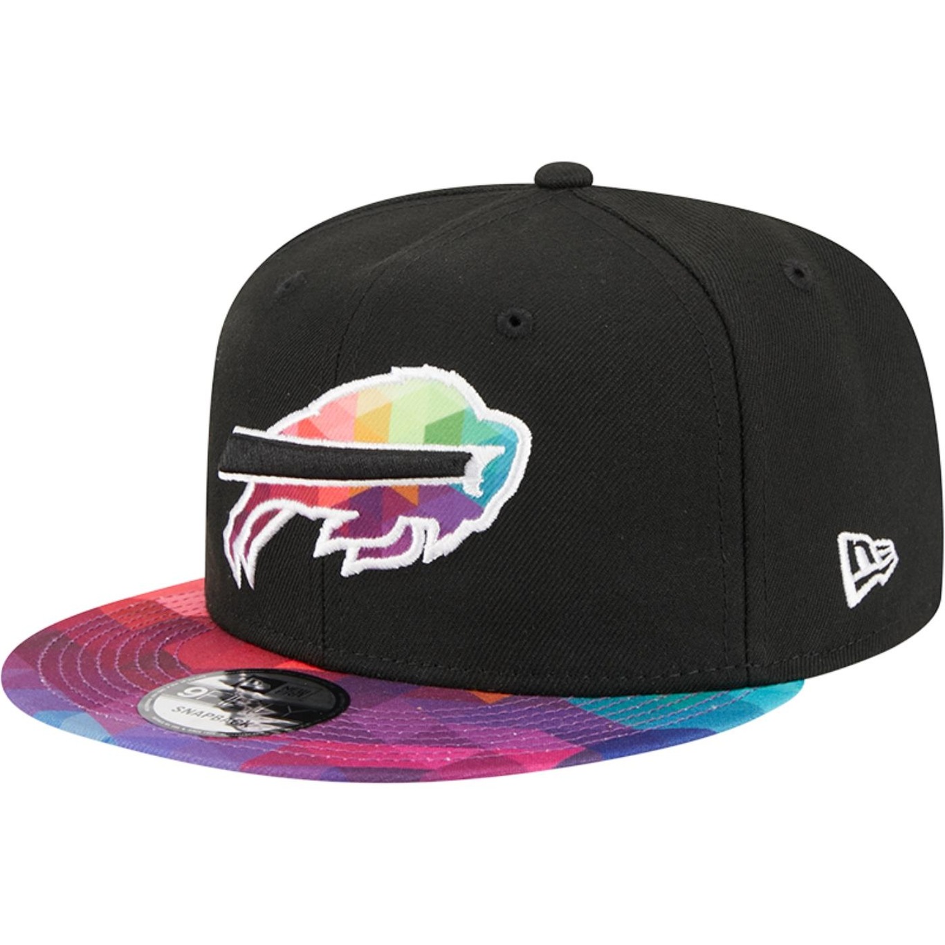 Boné New Era 9Fifty NFL Crucial Catch 2023 Buffalo Bills - Snapback - Masculino - Foto 2