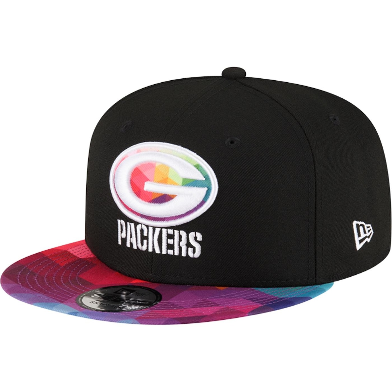 Boné Aba Reta New Era 9Fifty NFL Crucial Catch 2023 Green Bay Packers - Snapback - Masculino - Foto 2