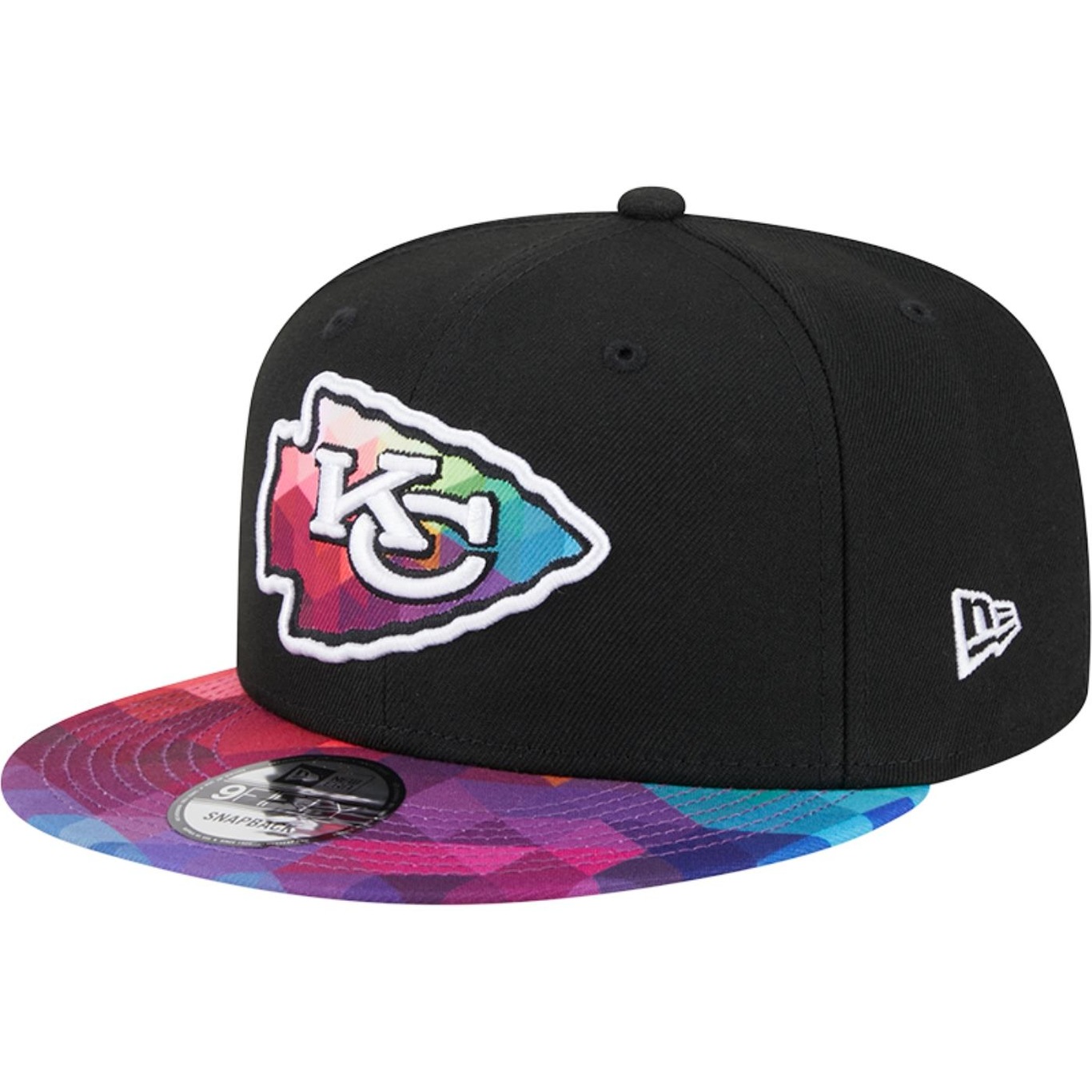 Boné Aba Reta New Era 9Fifty NFL Crucial Catch 2023 Kansas City Chiefs - Snapback - Masculino - Foto 2