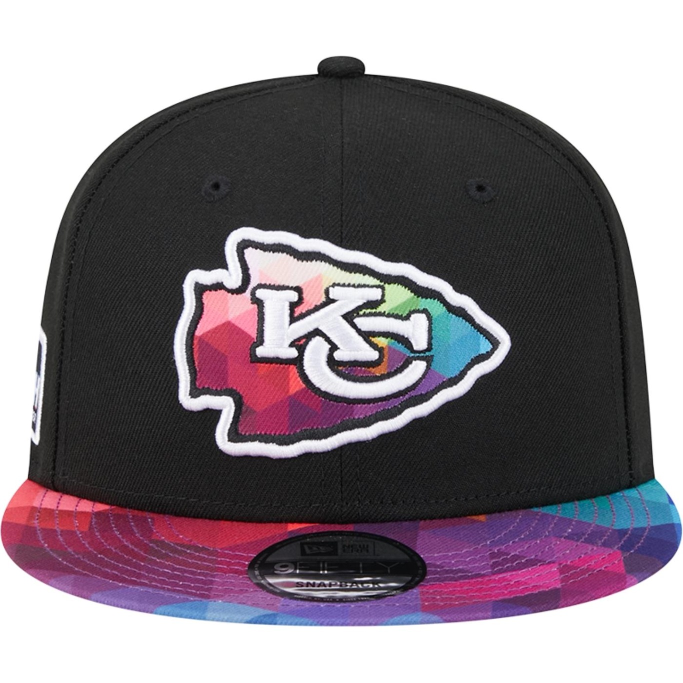 Boné Aba Reta New Era 9Fifty NFL Crucial Catch 2023 Kansas City Chiefs - Snapback - Masculino - Foto 3