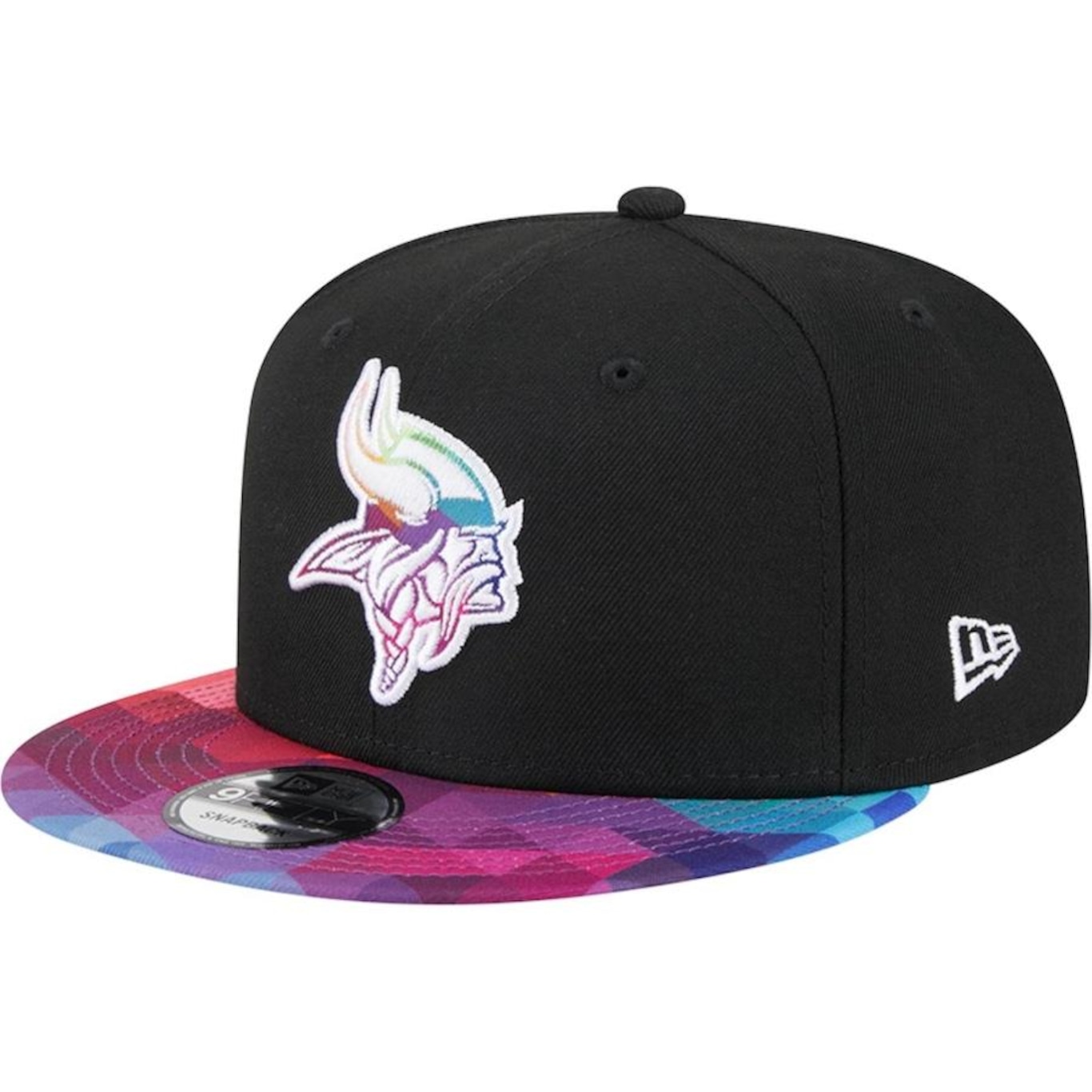 Boné Aba Reta New Era 9Fifty Nfl Crucial Catch 2023 Minnesota Vikings - Snapback - Adulto - Foto 1