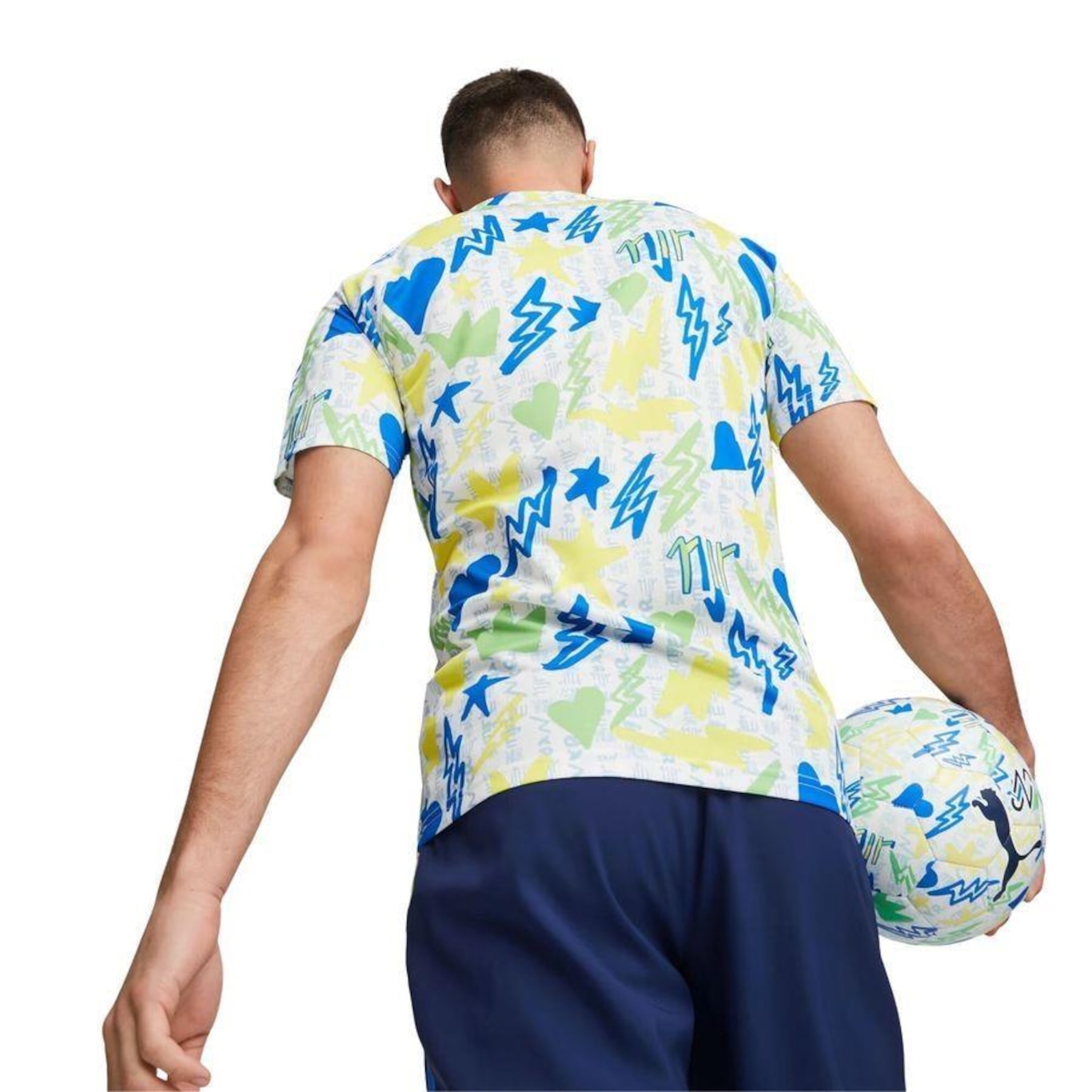 Camisa Puma Neymar Jr Football - Masculina - Foto 4