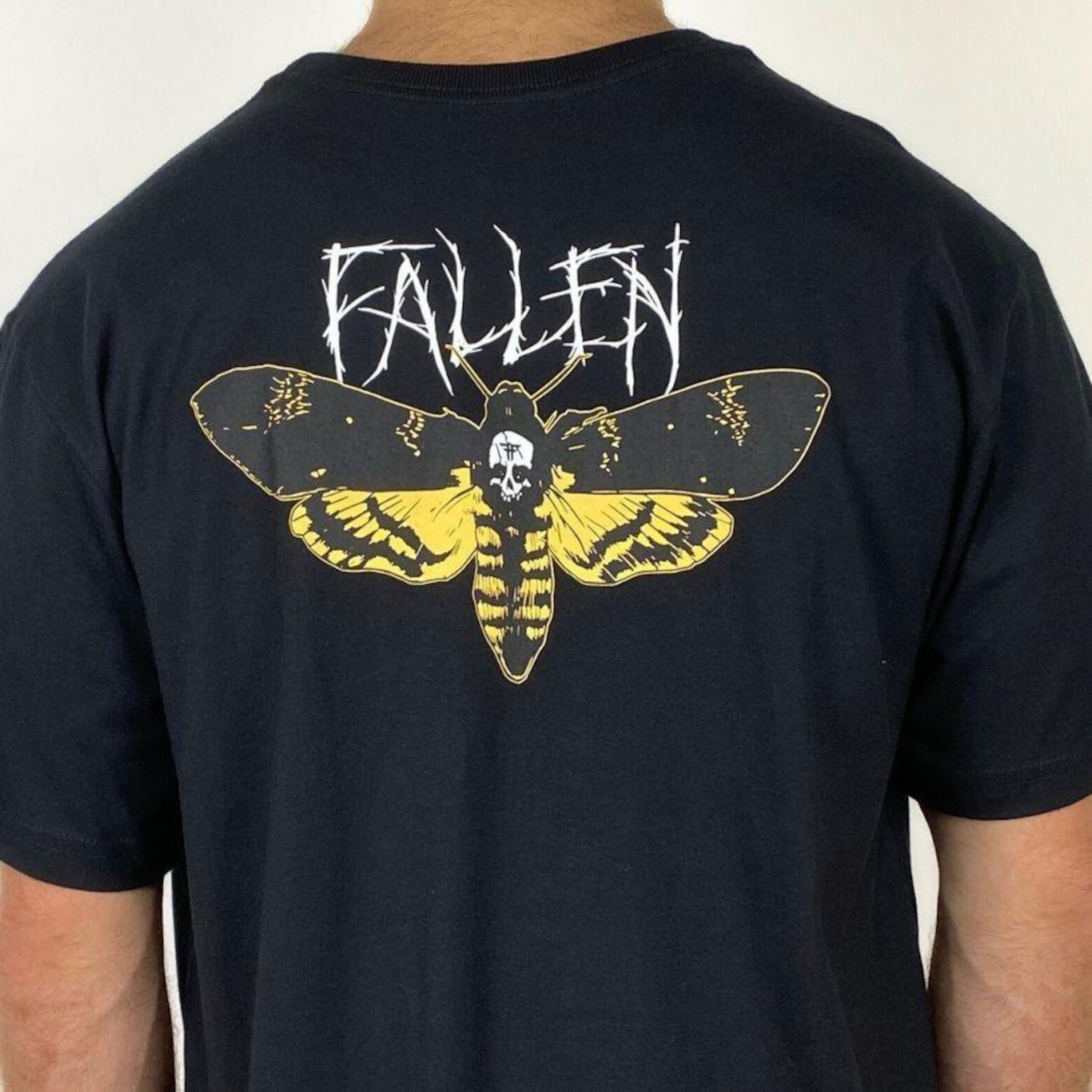 Camiseta Fallen Metal Jersey Preto - Fallen - Foto 4