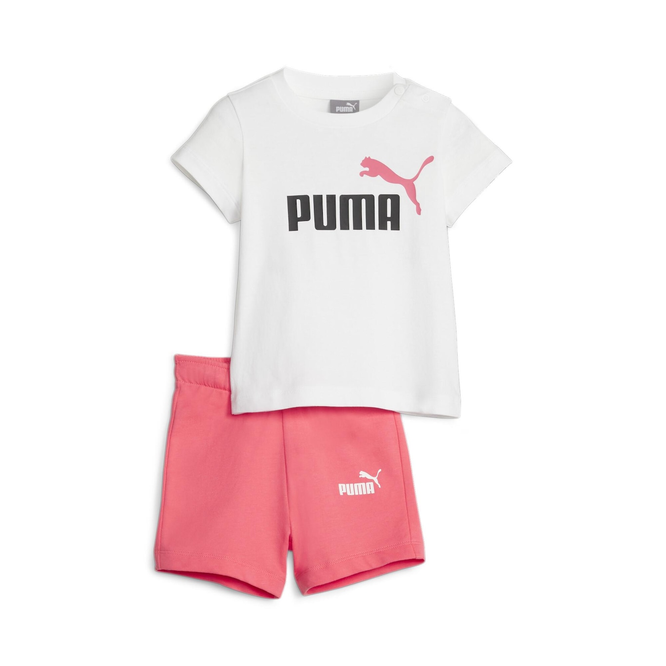 Conjunto Puma Camiseta Puma E Shorts Minicats Bebê - Infantil - Foto 1