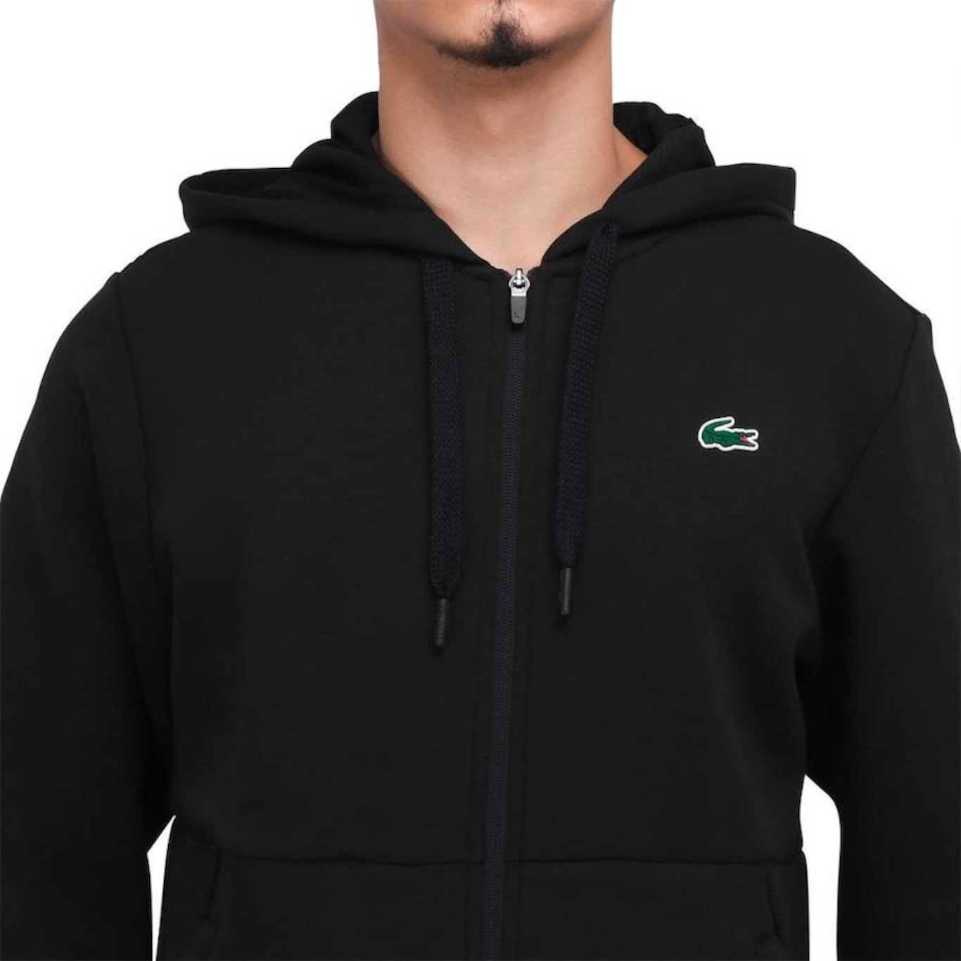 Blusão de Moletom com Capuz Lacoste Performance Sh9676 - Masculino - Foto 2