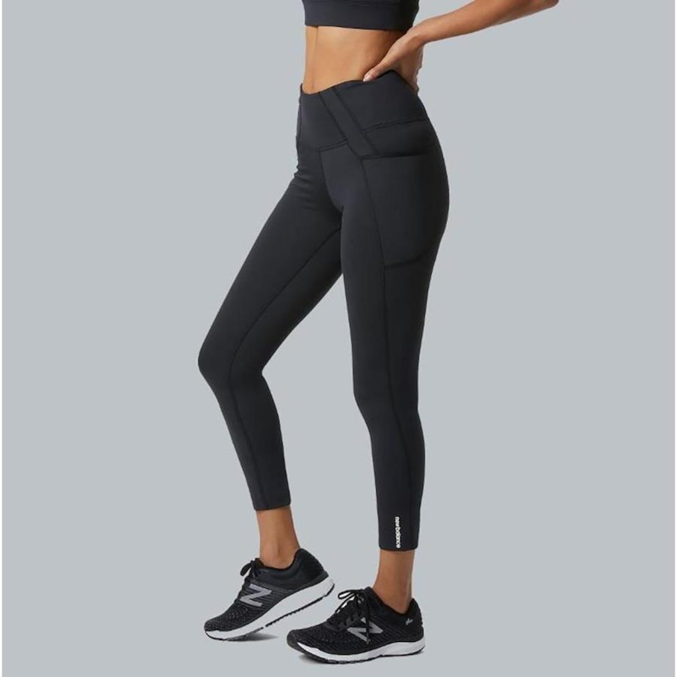 Calça Legging New Balance Achiever - Feminina - Foto 1