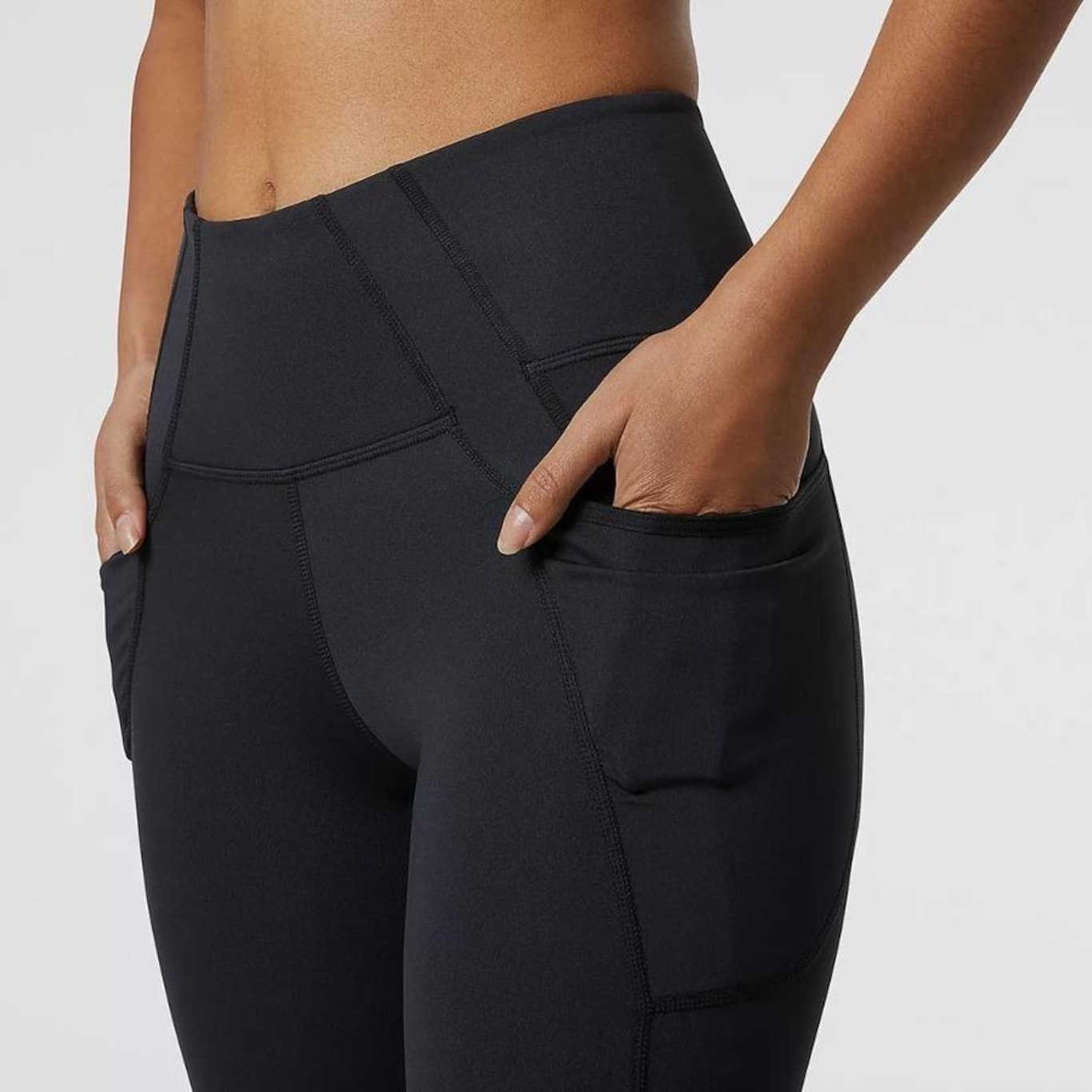 Calça Legging New Balance Achiever - Feminina - Foto 5