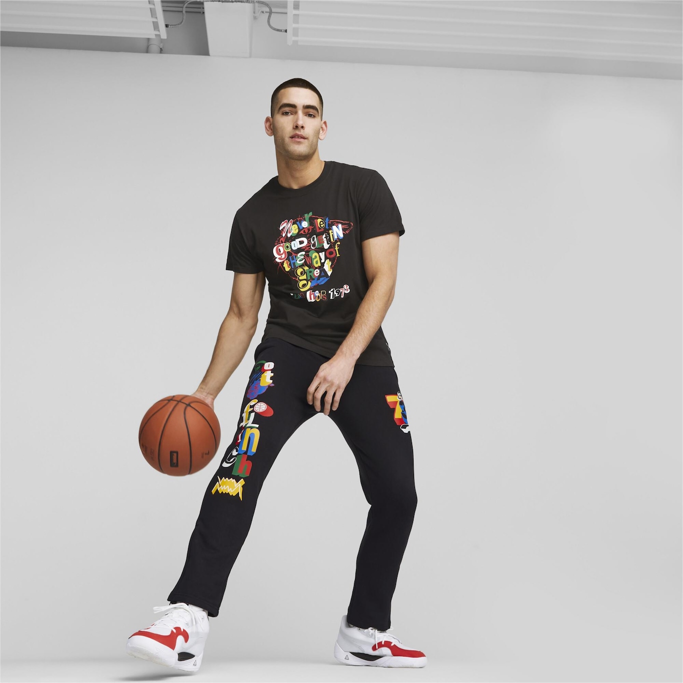 Camiseta Puma Trash Talk Basketball - Masculina - Foto 1