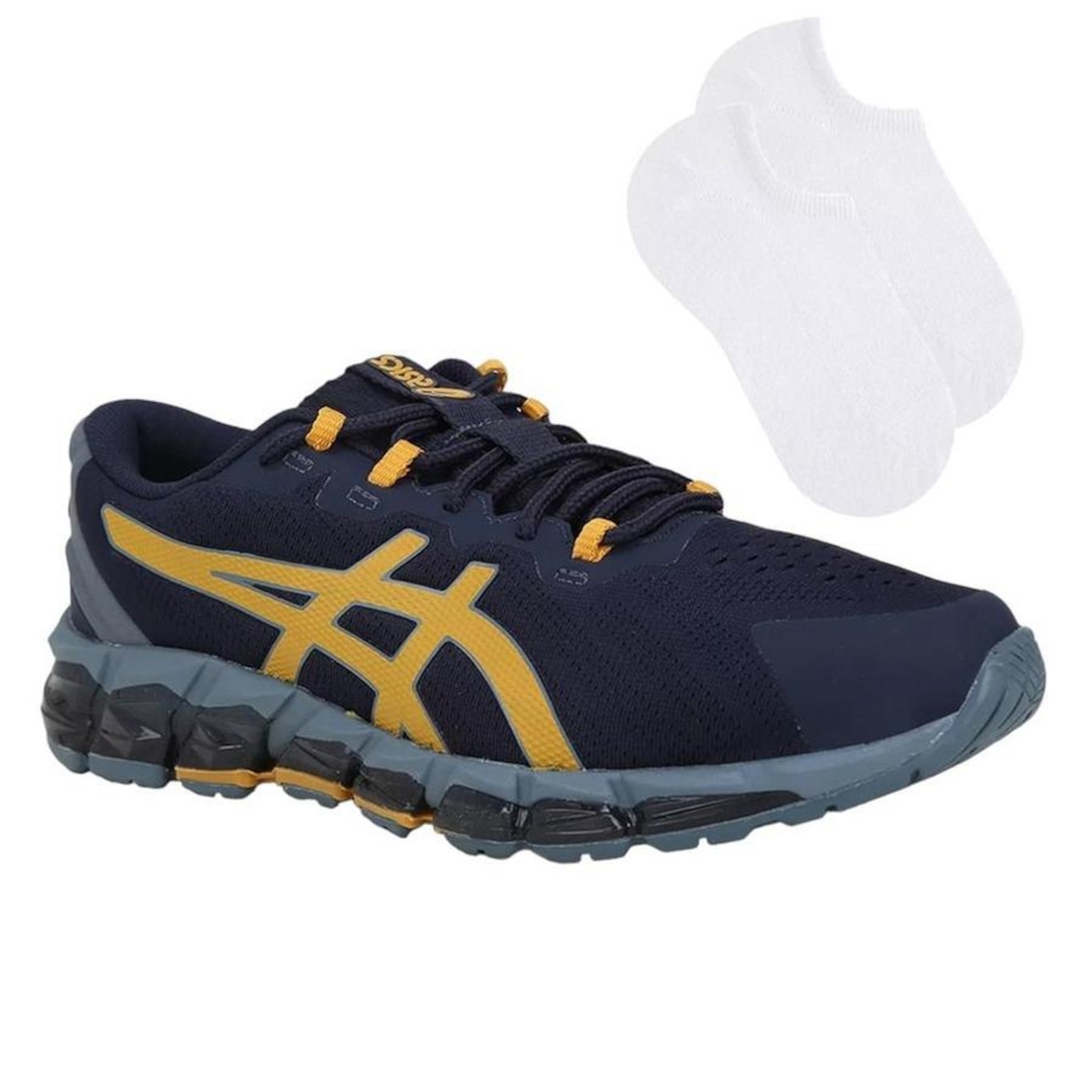 Kit Tênis Asics Gel-Quantum 360 + Par de Meias - Masculino - Foto 1