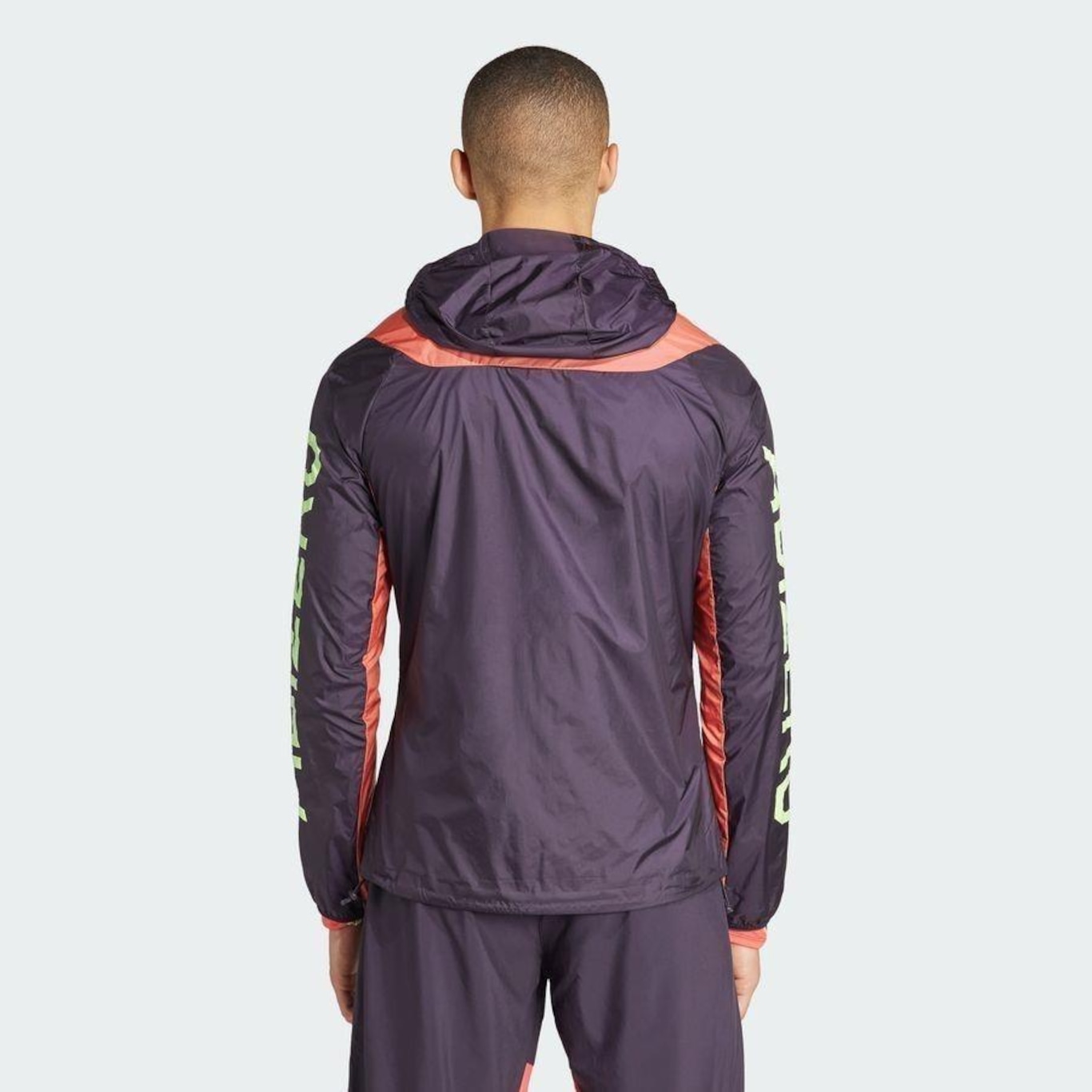 Jaqueta Com Capuz adidas Ekiden Jacket - Masculino - Foto 2