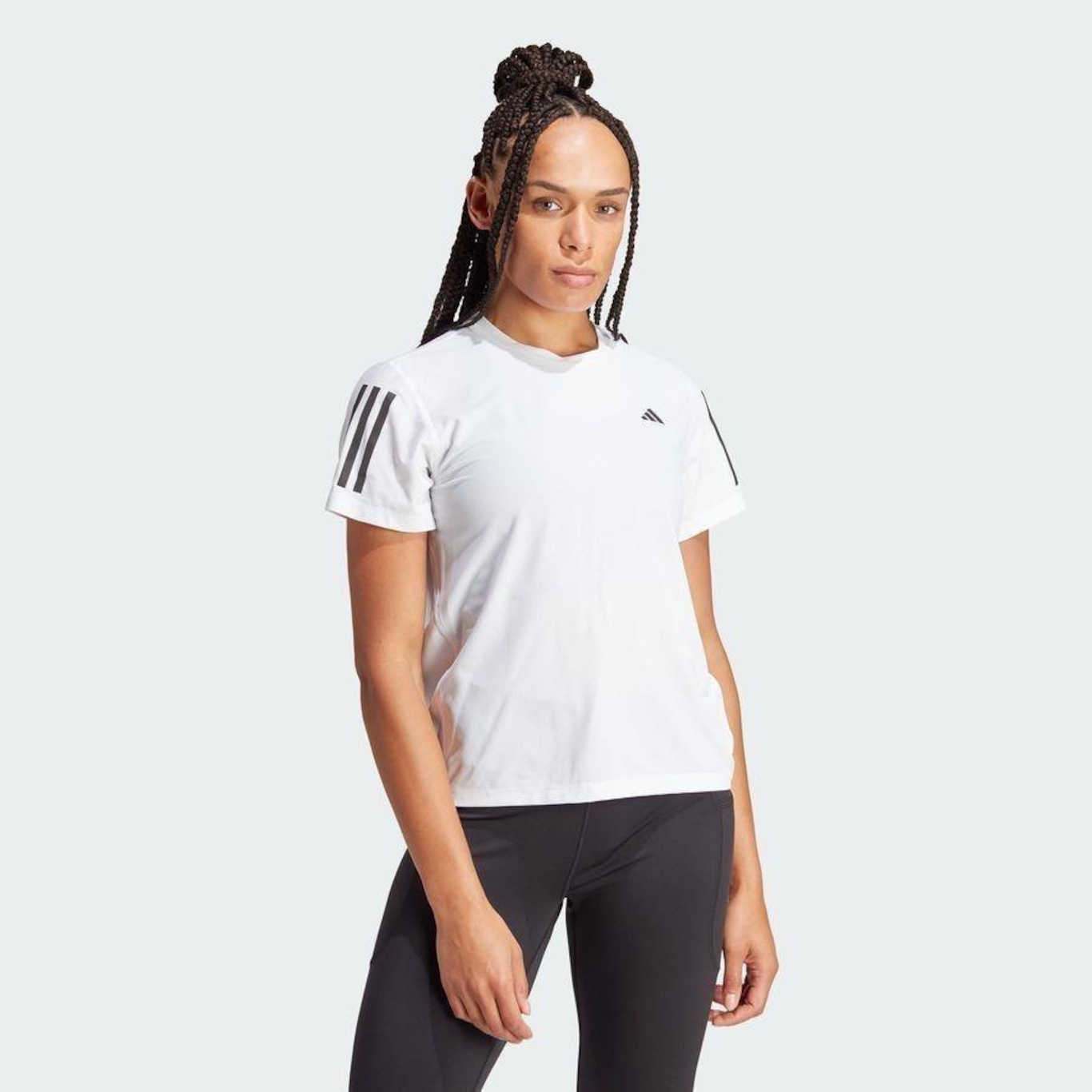 Camiseta adidas Otr B Tee - Feminina - Foto 6