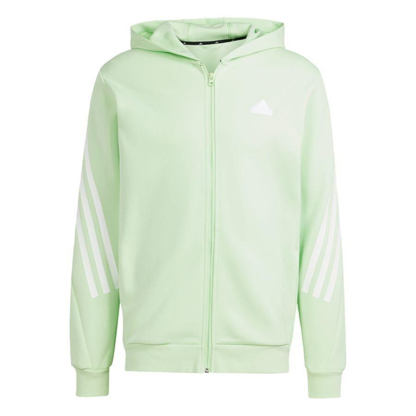 Jaqueta com Capuz adidas M Fi 3S Fz - Masculino - Foto 1