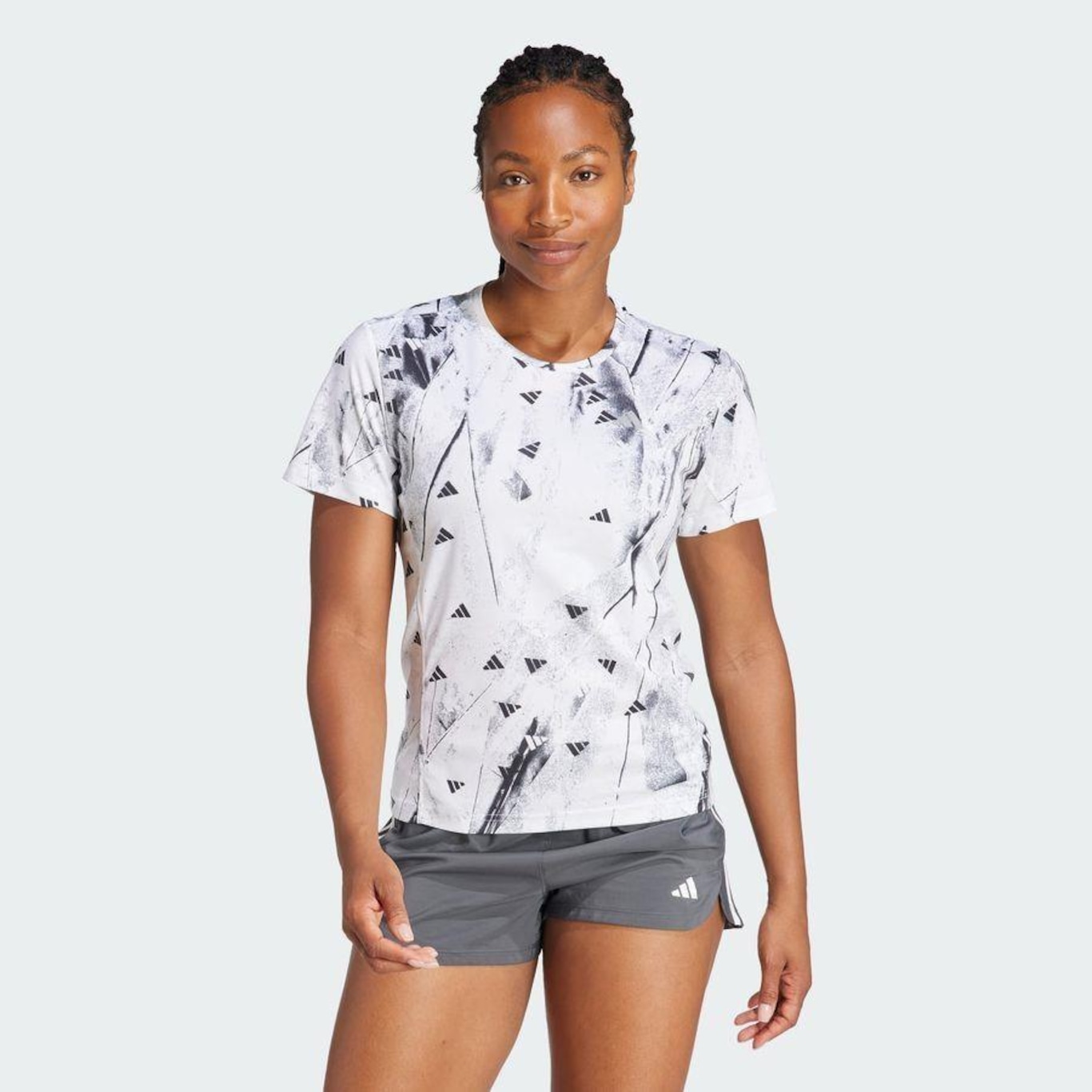 Camiseta adidas Run It Bl Tee - Feminino - Foto 2