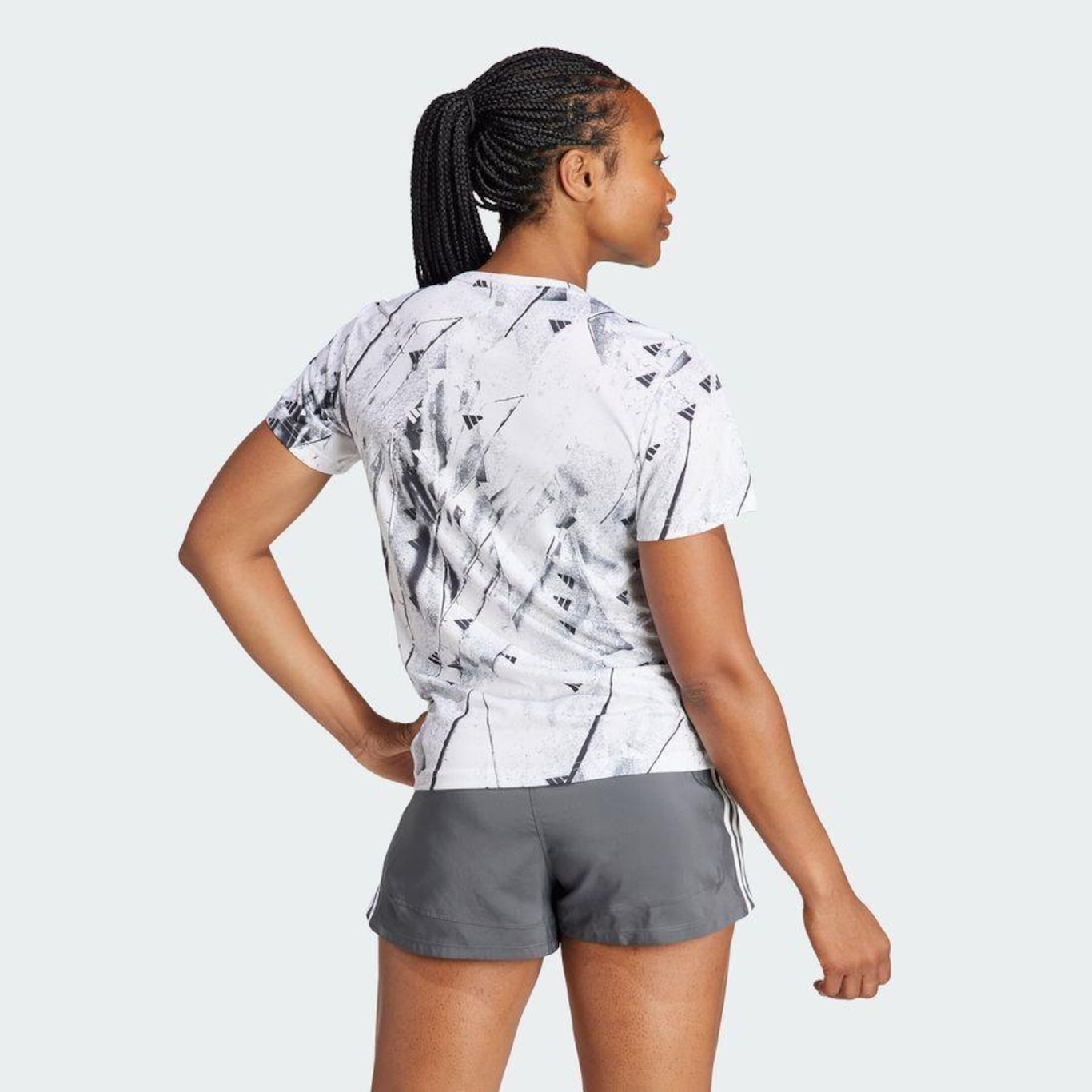 Camiseta adidas Run It Bl Tee - Feminino - Foto 4