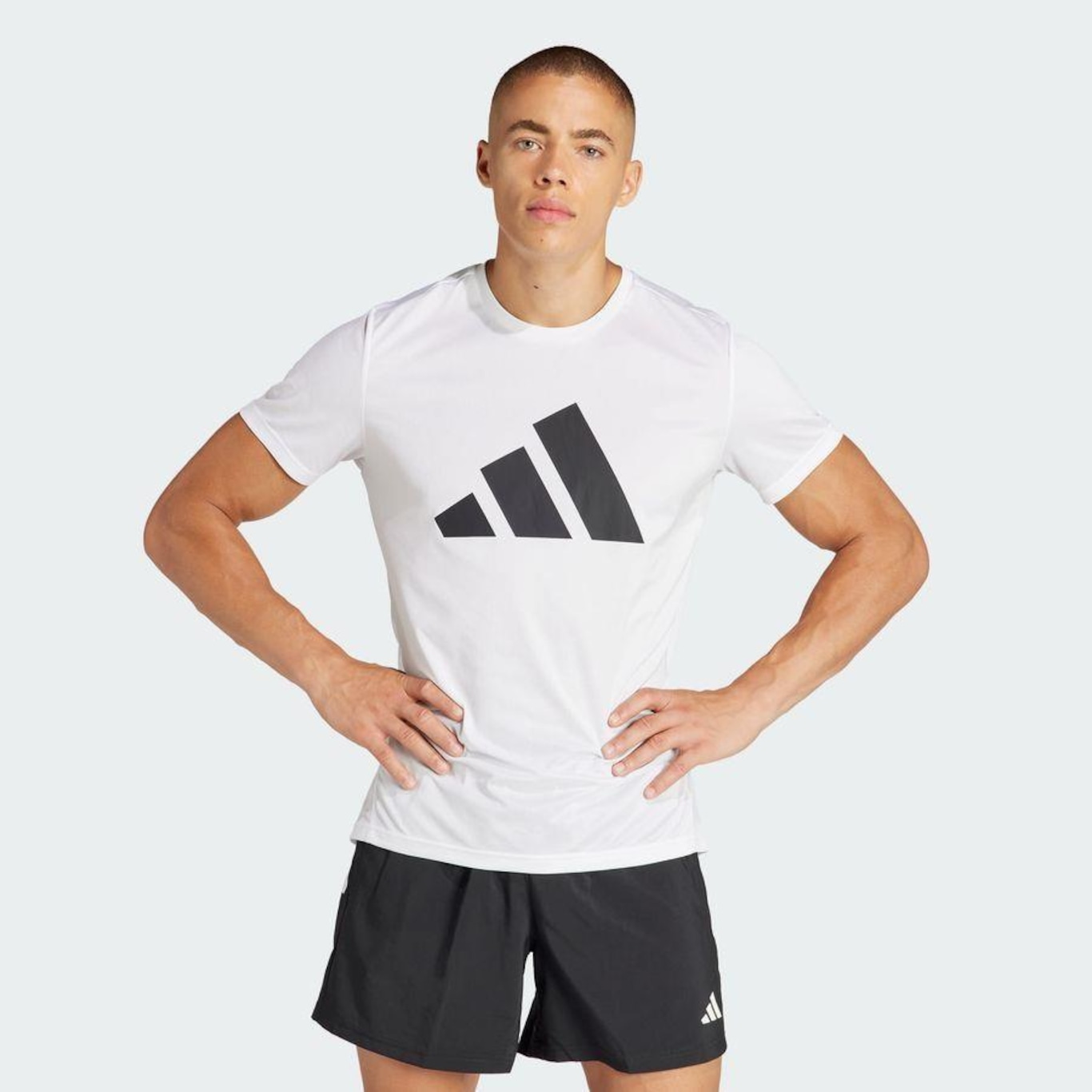 Camiseta adidas Run It Tee - Masculino - Foto 2