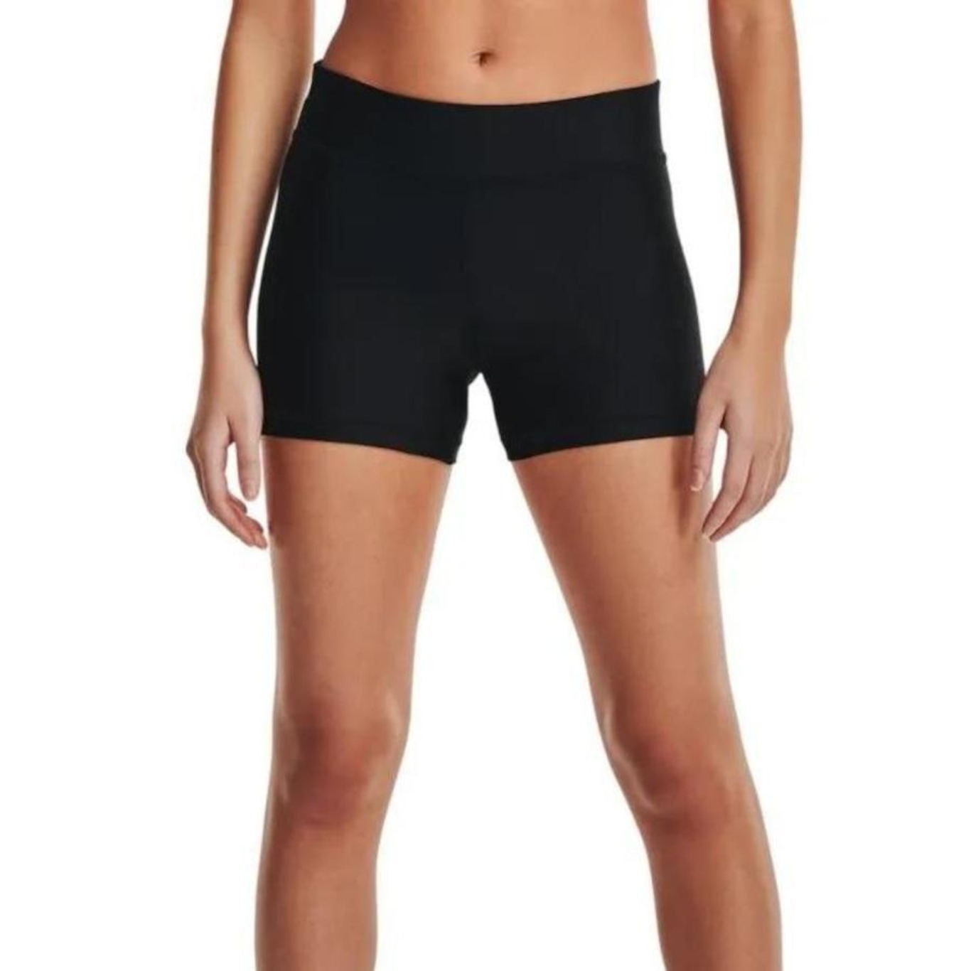 Shorts Under Armour Treino Mid Rise - Feminino - Foto 1