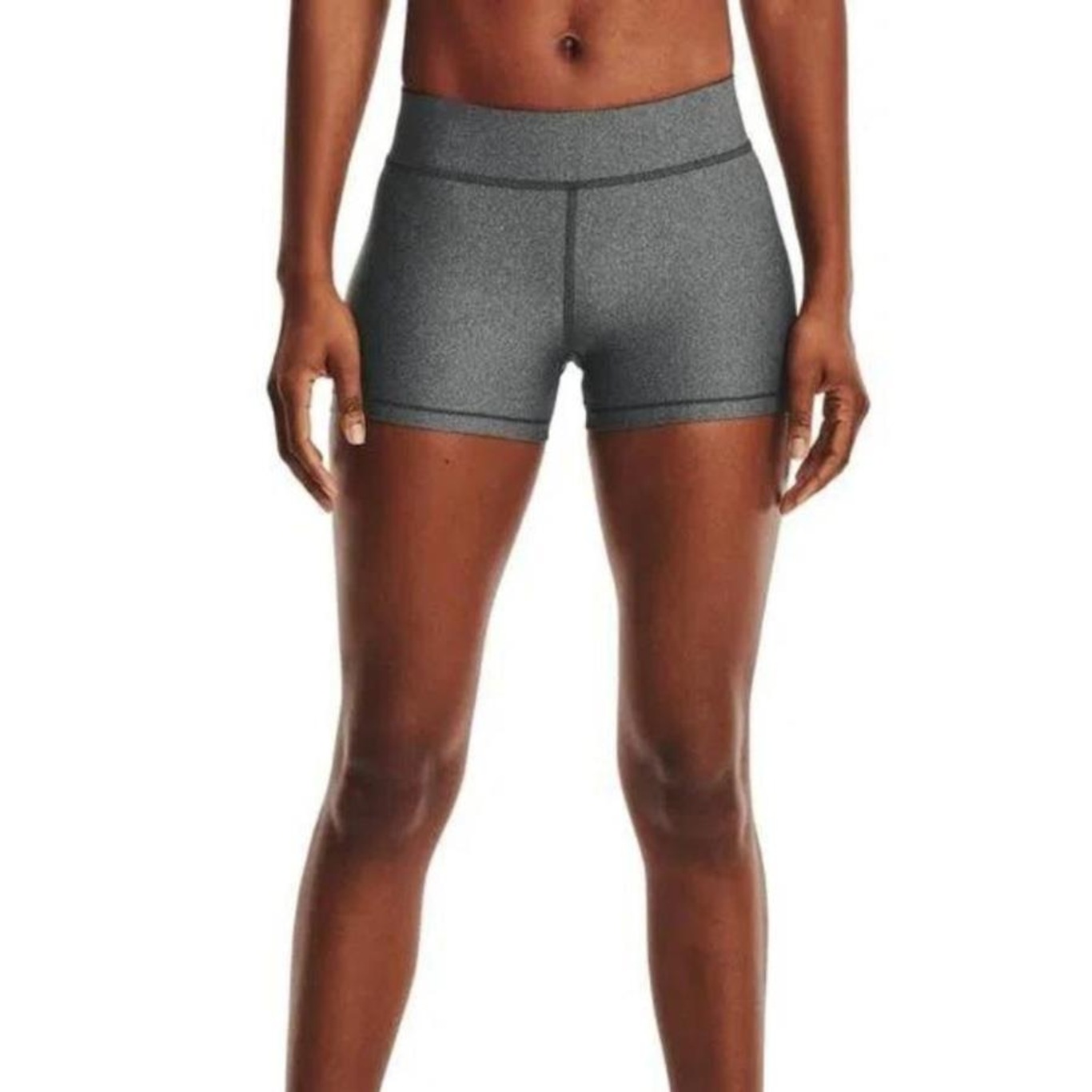 Shorts Under Armour Treino Mid Rise - Feminino - Foto 1